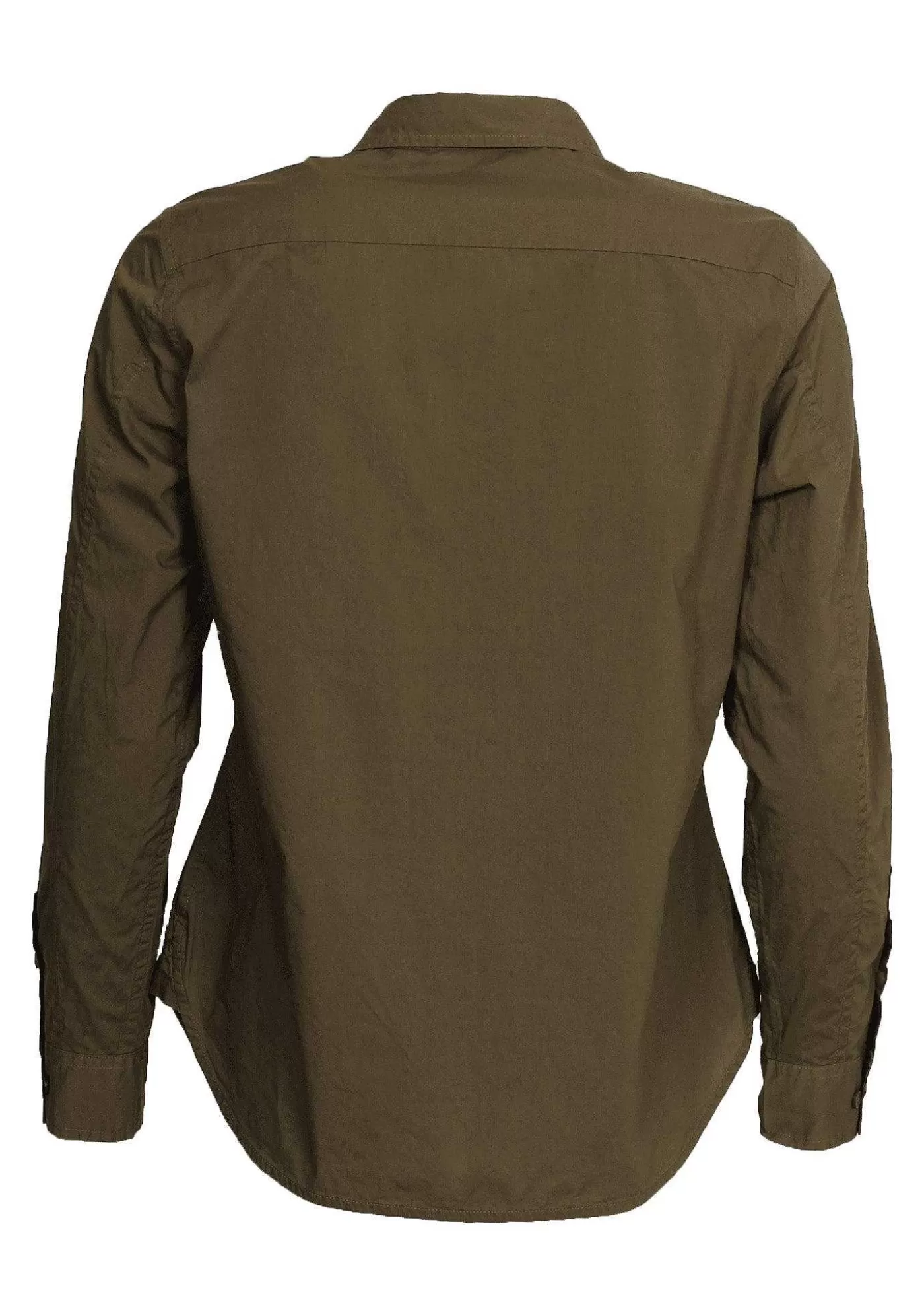 Store Bellis Klassisk Skjorta - Khaki Kvinnor Blusar Och Skjortor