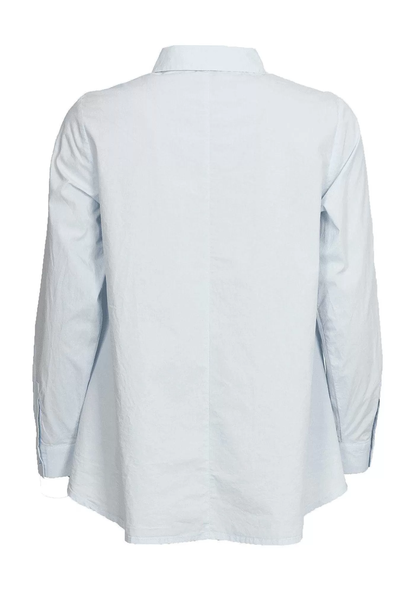 Outlet Bellis New Shirt - Ljusbla Kvinnor Blusar Och Skjortor