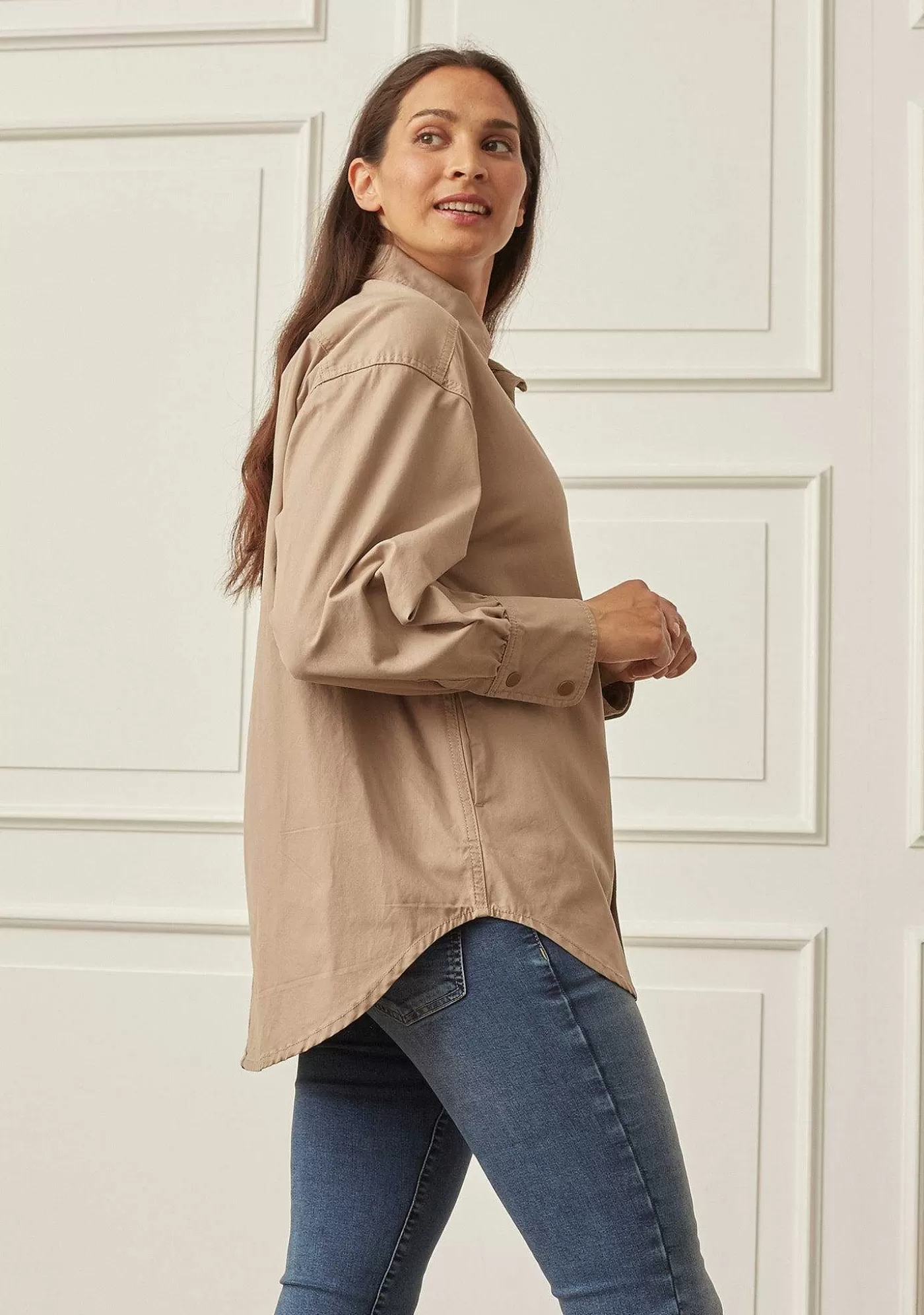 Sale Botelle Shirt Jacka - Deep Desert Kvinnor Jackor