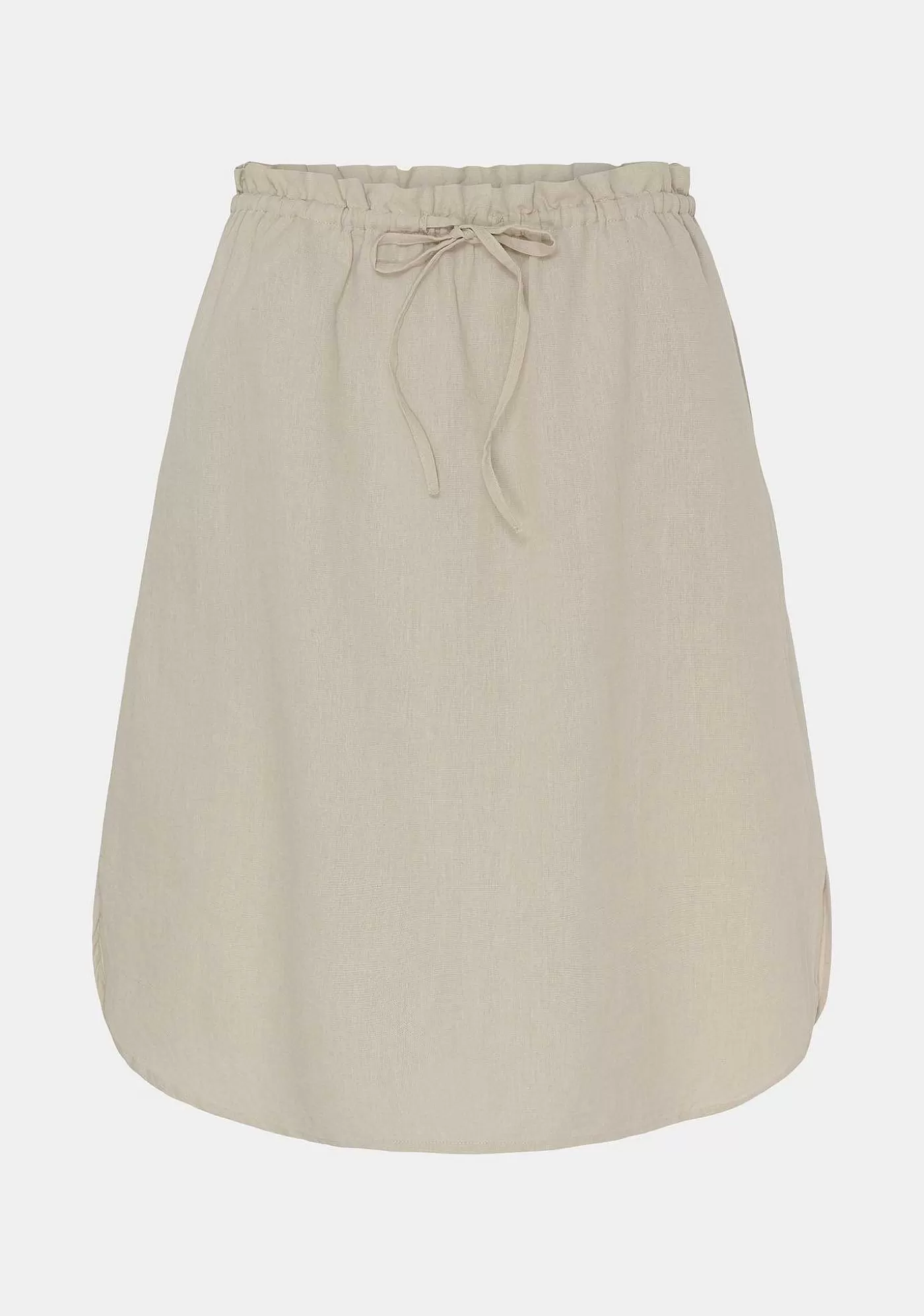Best Daisie Linenkjol - Silvergra Kvinnor Kjolar Och Shorts