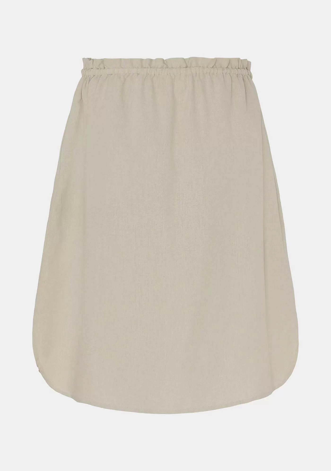Best Daisie Linenkjol - Silvergra Kvinnor Kjolar Och Shorts