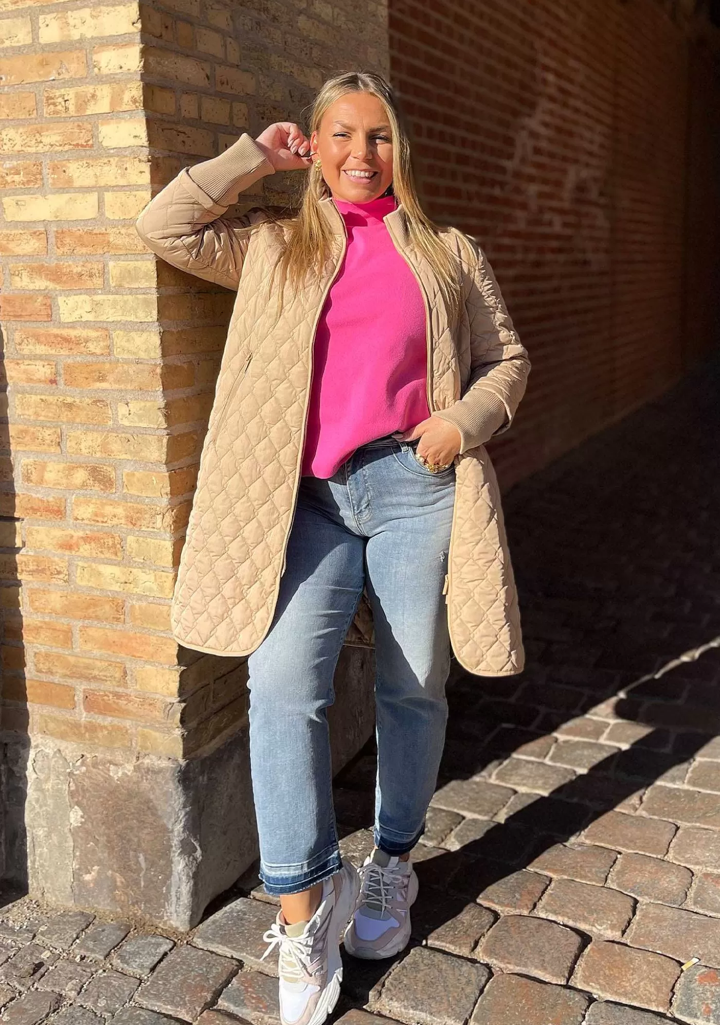 Hot Diddi Coat - Kamel Kvinnor Jackor