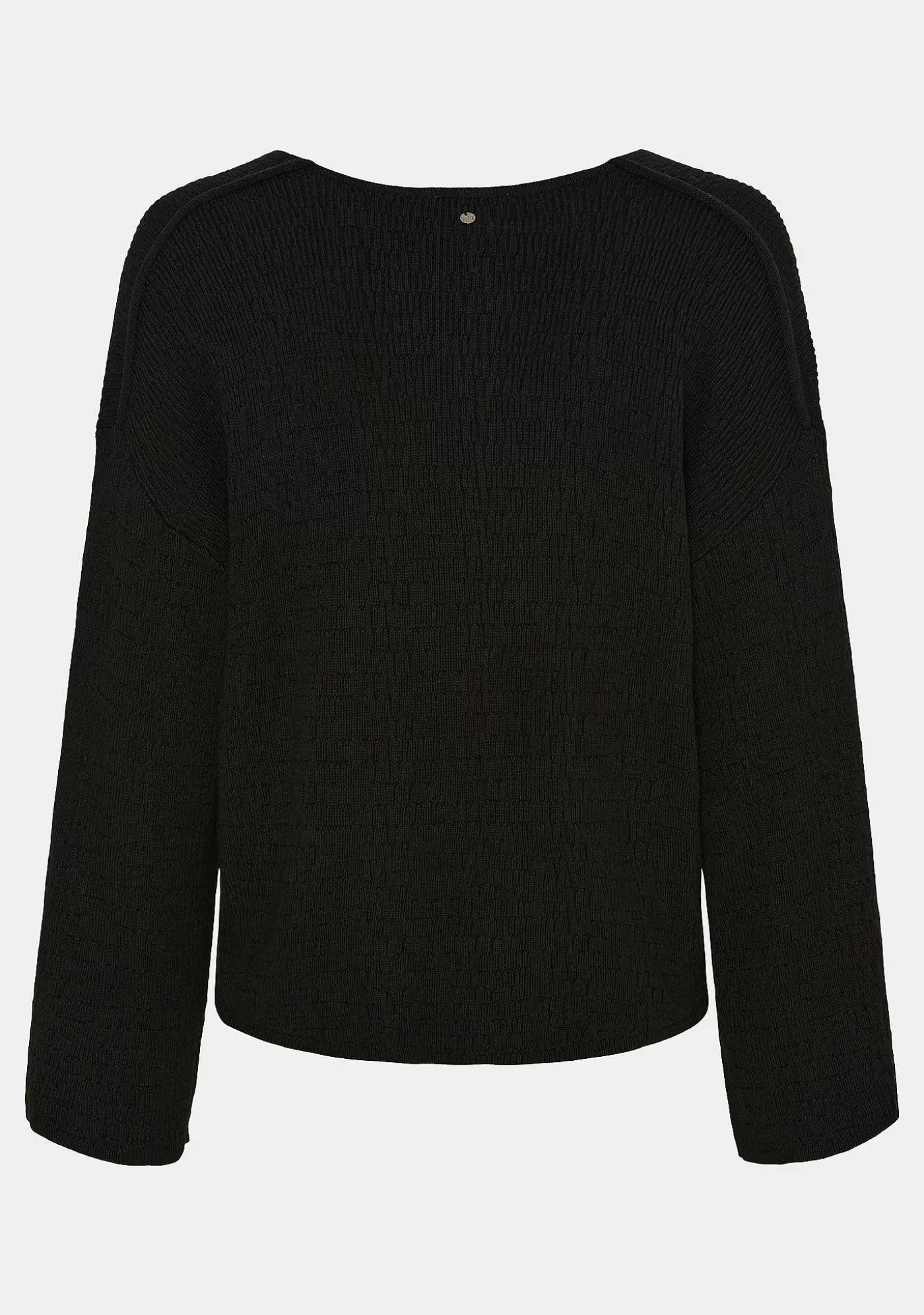 Store Dora Stickad Pullover - Svart Kvinnor Stickat