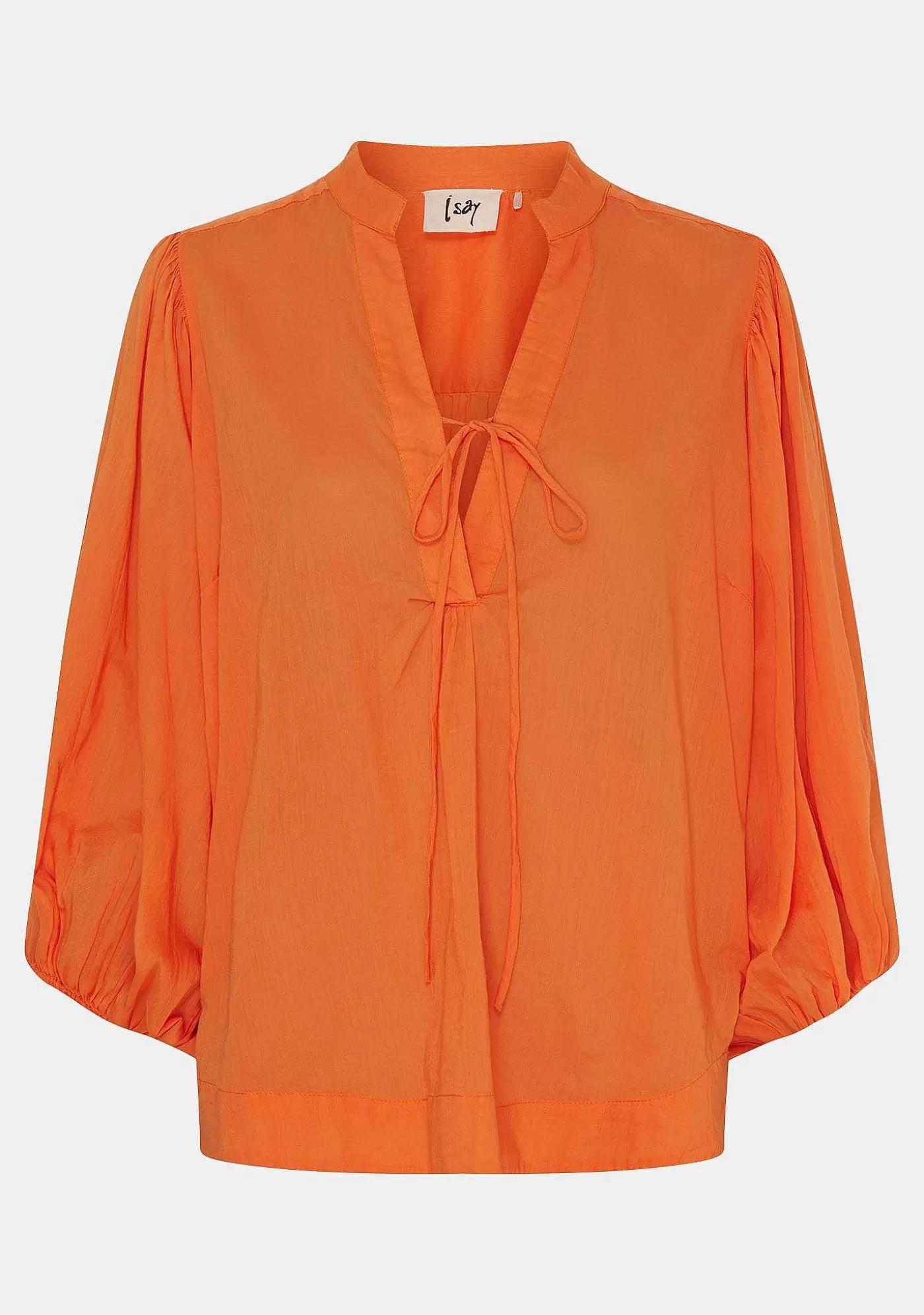 Best Sale Dua Blus - Varm Orange Kvinnor Blusar Och Skjortor