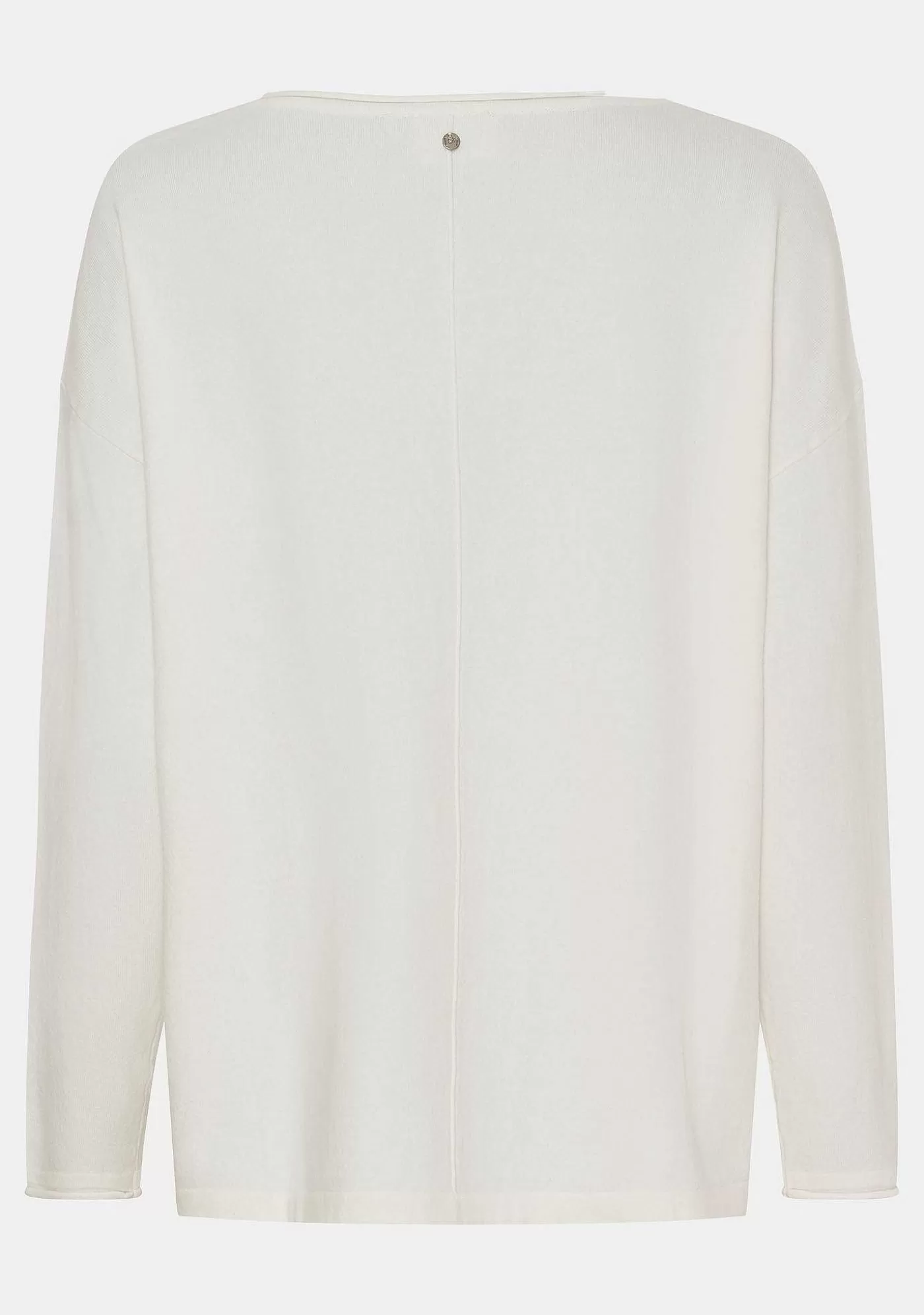 New Frigga Stickad Pullover - Broken White Kvinnor Stickat