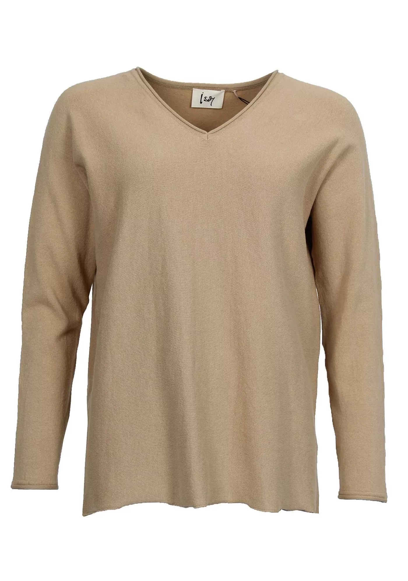 Best Sale Frigga V-Neck Pullover - Kamel Kvinnor Stickat