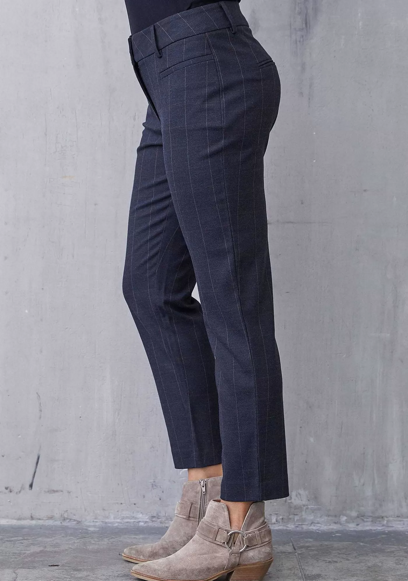 Online Genova Checked Pant - Genova Check Kvinnor Byxor