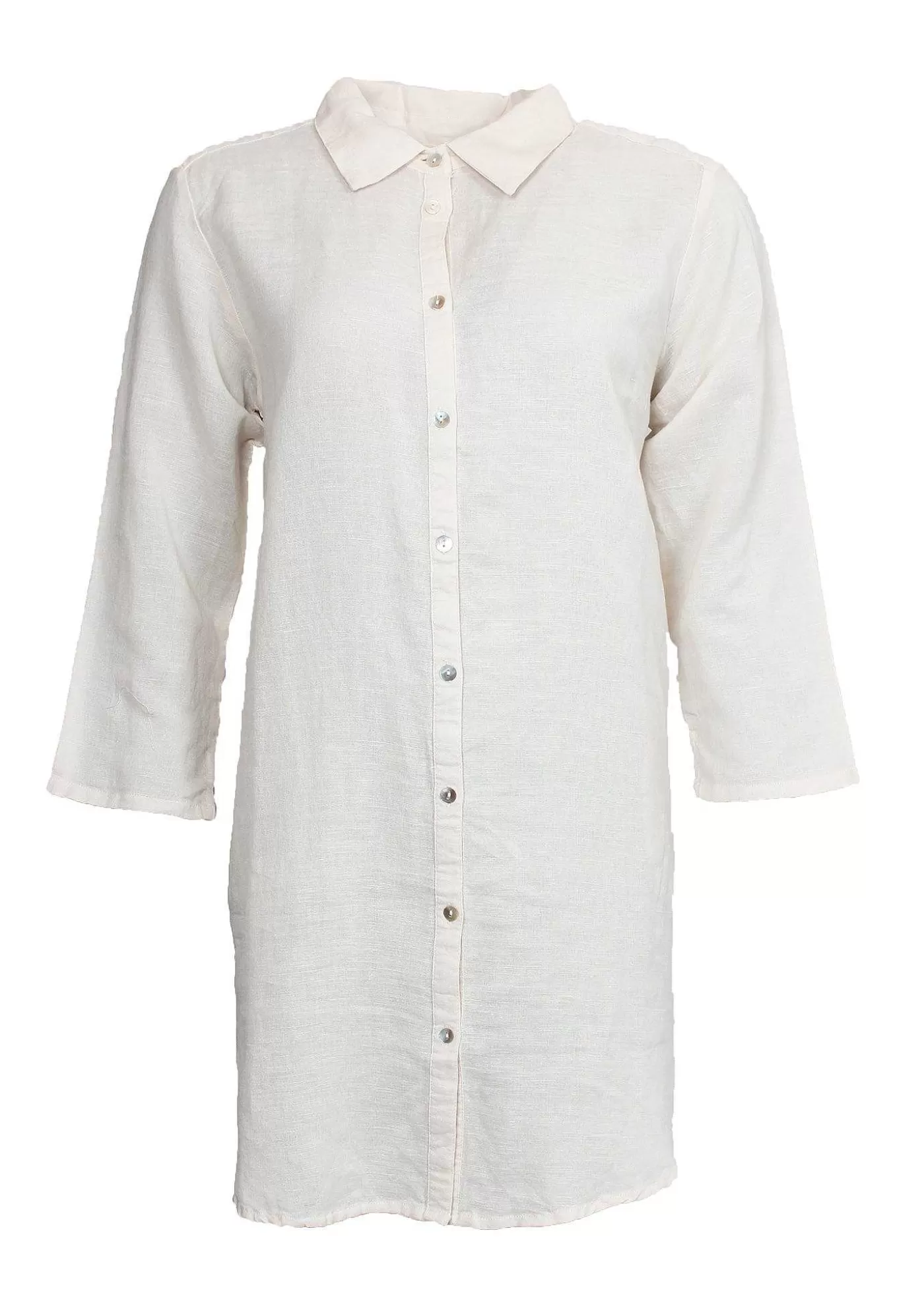 Online Gy Long Shirt - Sand Kvinnor Blusar Och Skjortor