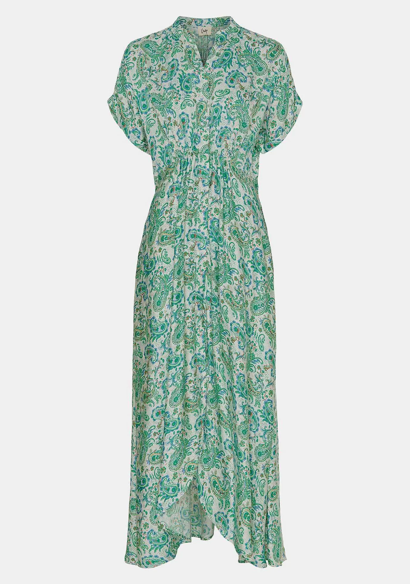 Cheap Gyta Dress - Fresh Green Paisley Kvinnor Klänningar
