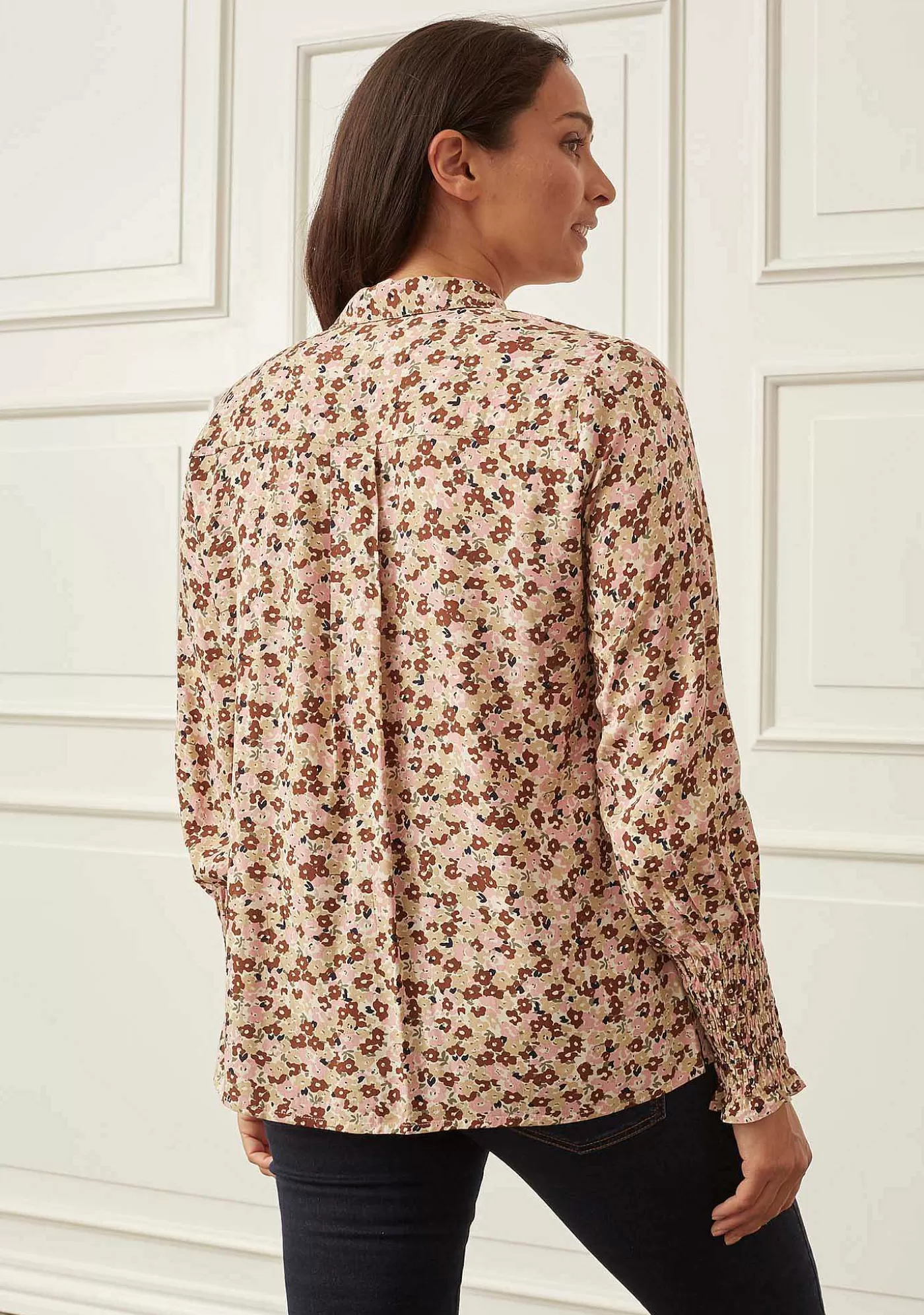 Best Sale Gyta Smock Blus - Hostblomma Kvinnor Blusar Och Skjortor
