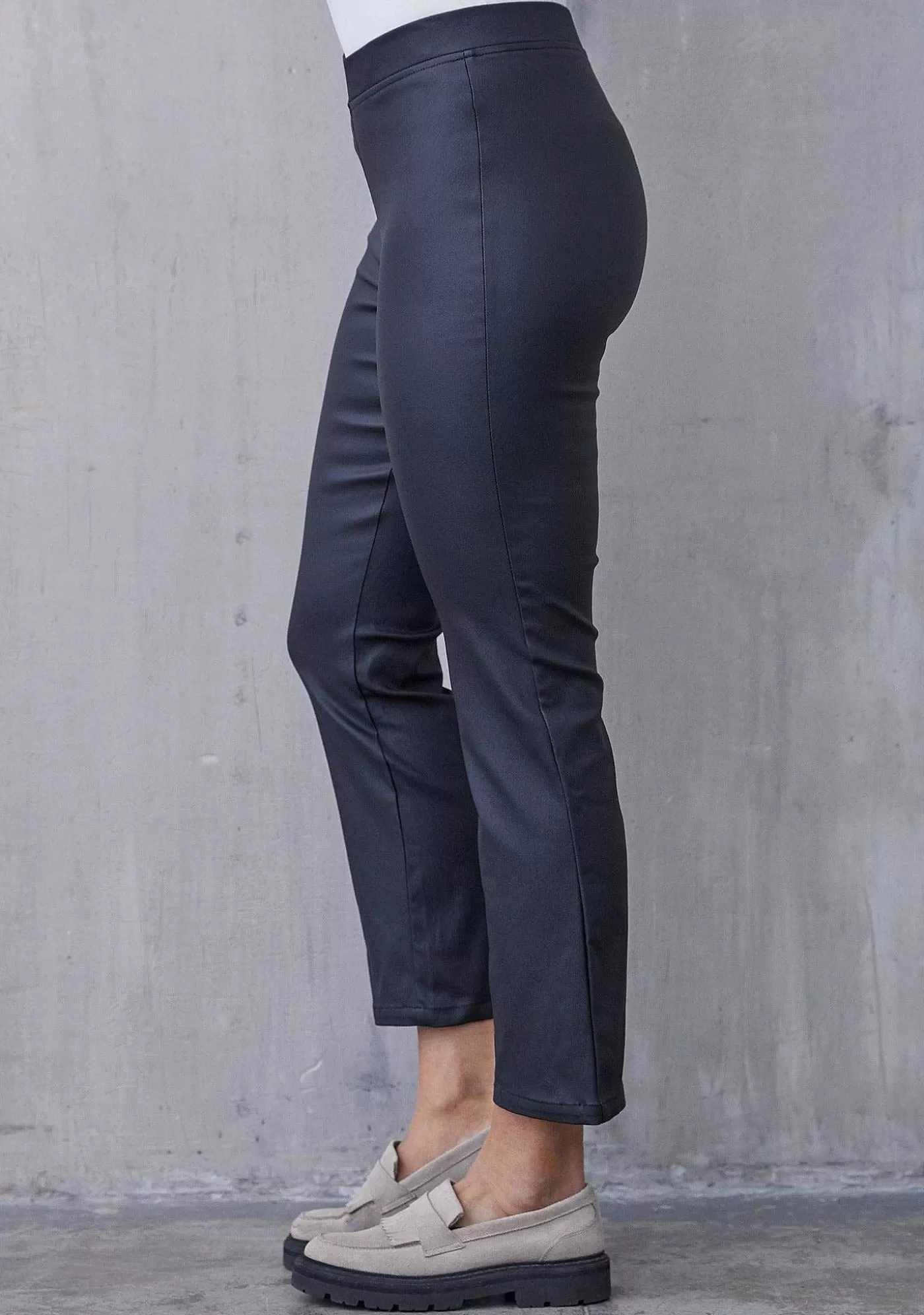 Fashion Helga Pant - Svart Kvinnor Damasker