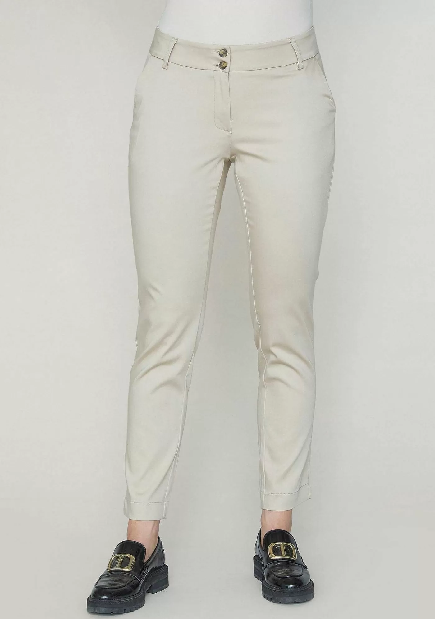 Best Chino Pant - Lang Sand Kvinnor Byxor