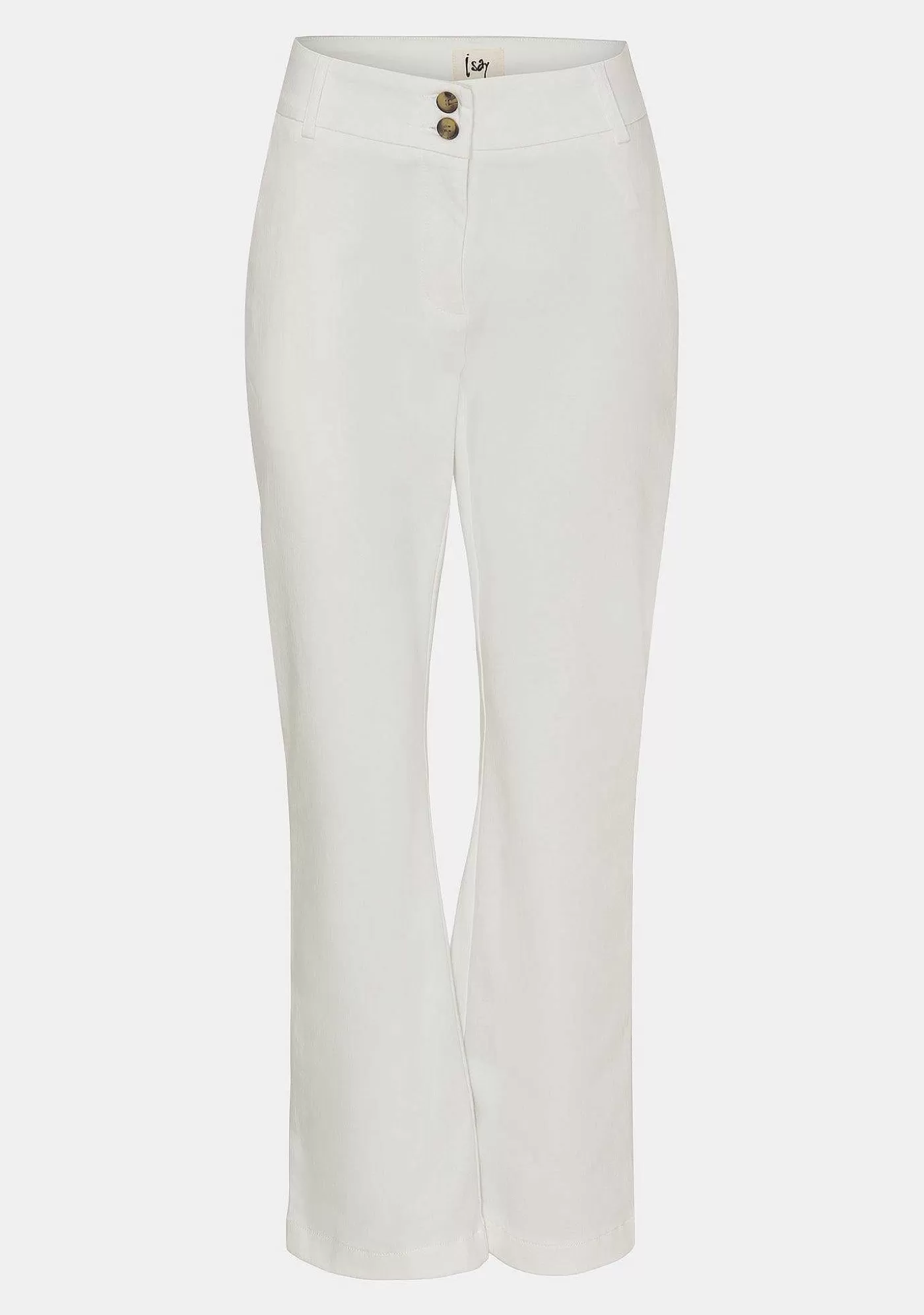 Online Flare Pant - Broken White Kvinnor Chinos