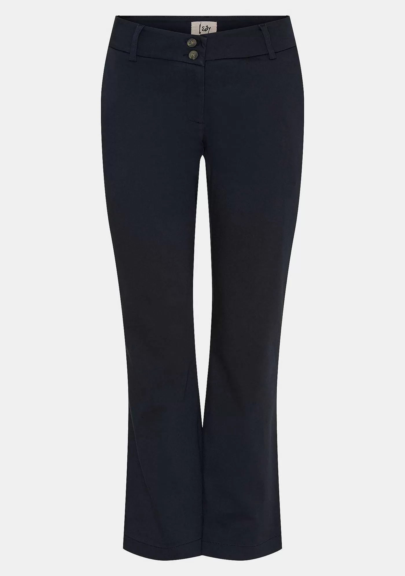 New Flare Pant - Marinbla Kvinnor Chinos