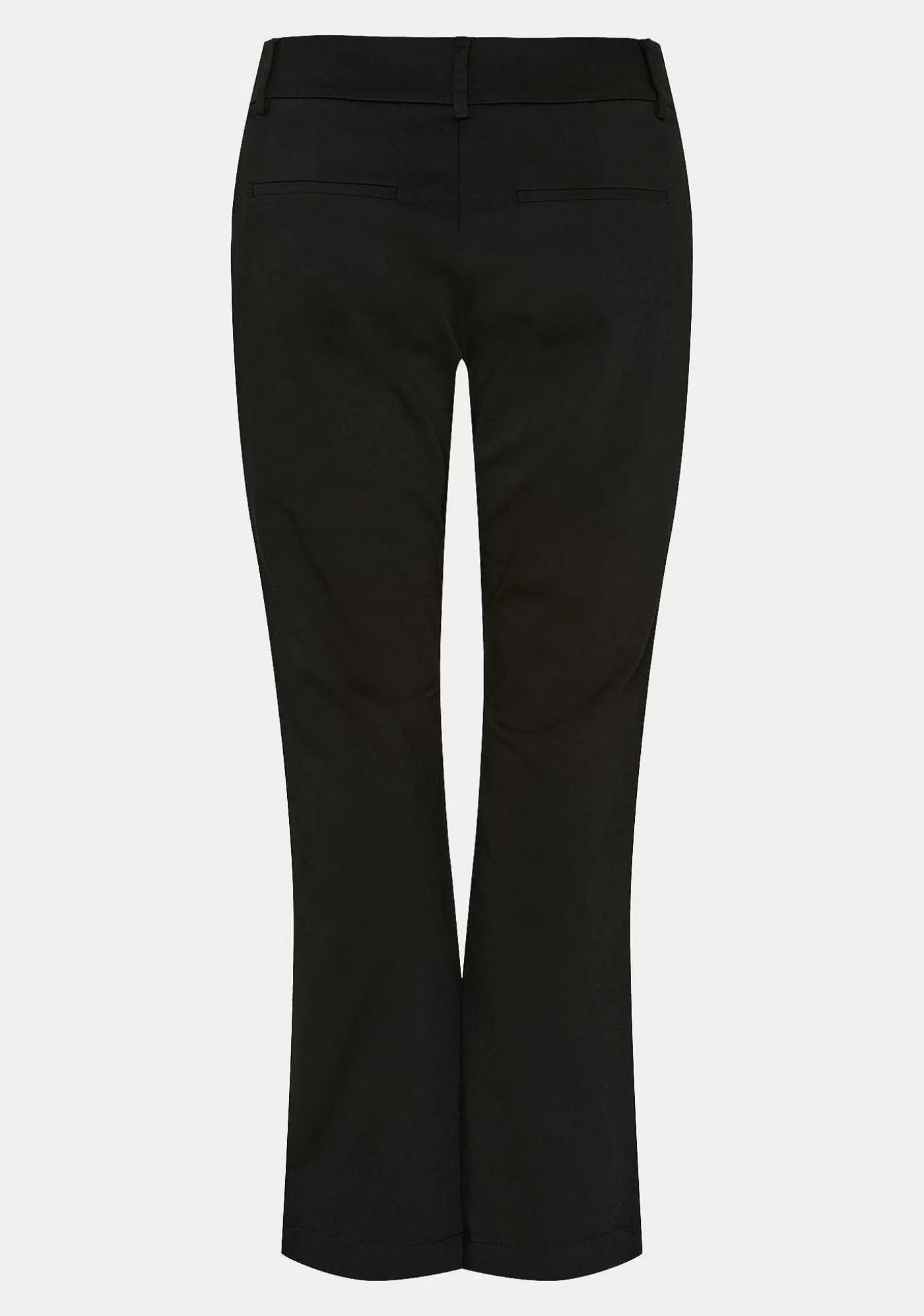 Clearance Flare Pant - Svart Kvinnor Chinos