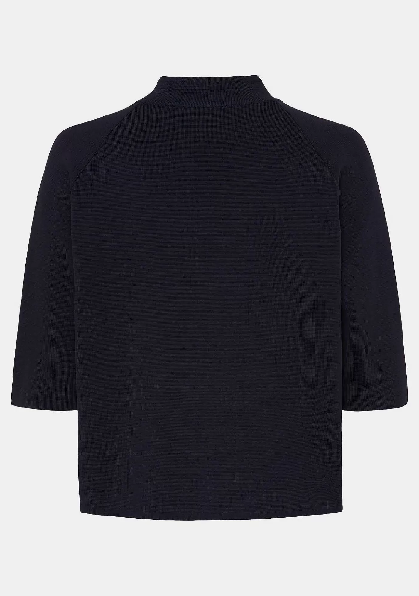 Outlet Jena Poncho Blus - Marinbla Kvinnor Stickat