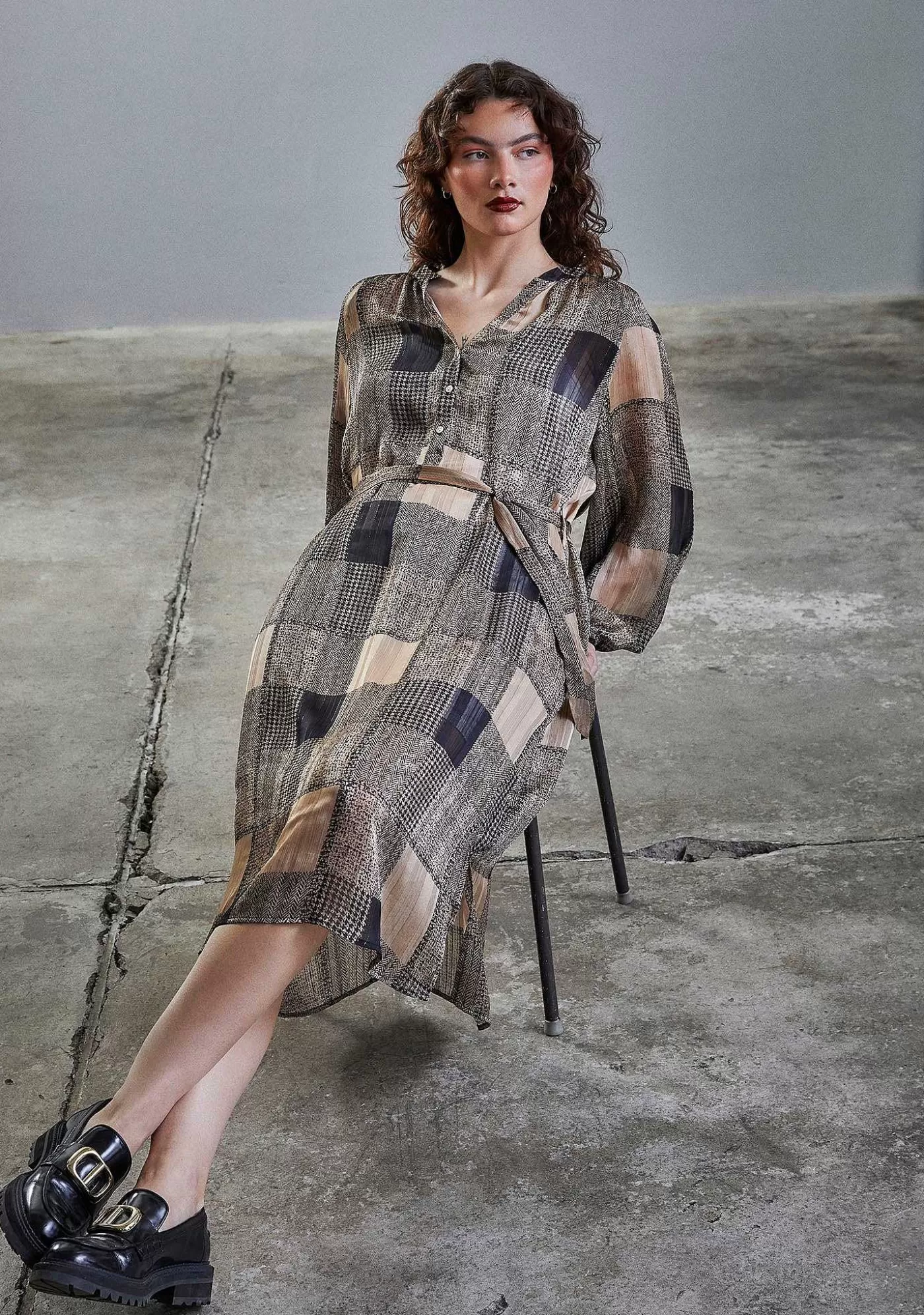 Sale Jodie Classic Dress - Autumn Square Kvinnor Klänningar