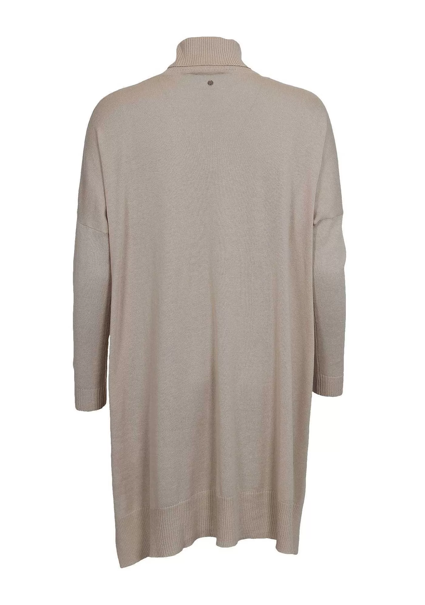 New Katinka Rollneck Tunika - Sand Kvinnor Stickat