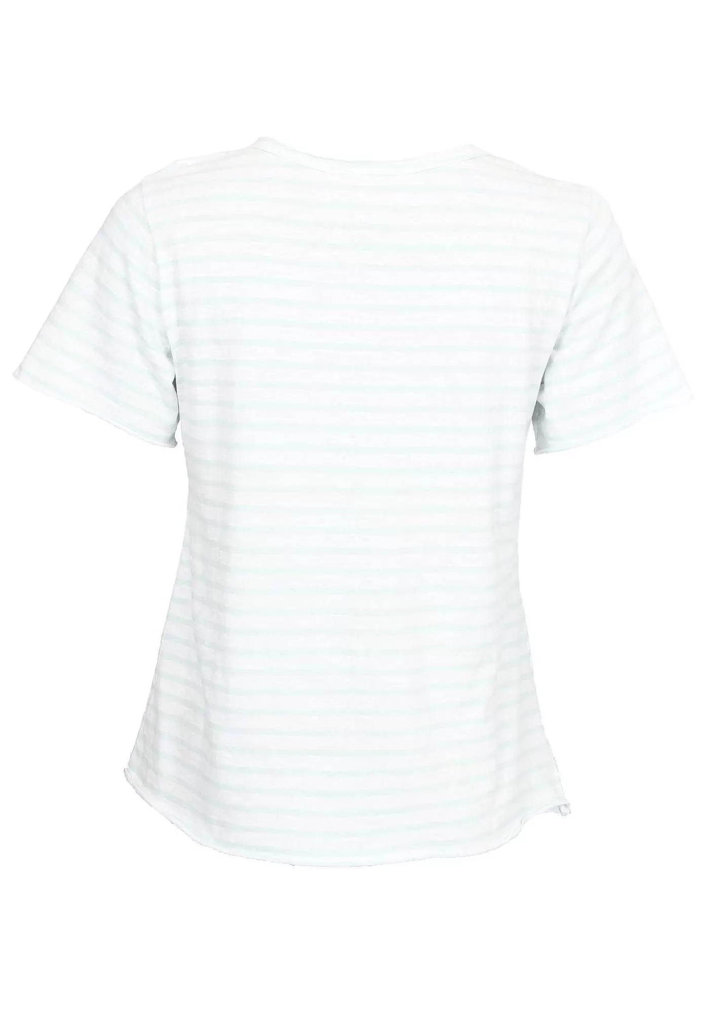 Hot Kiva T-Shirt - Light Mint Stripe Kvinnor T-Shirtor Och Topp