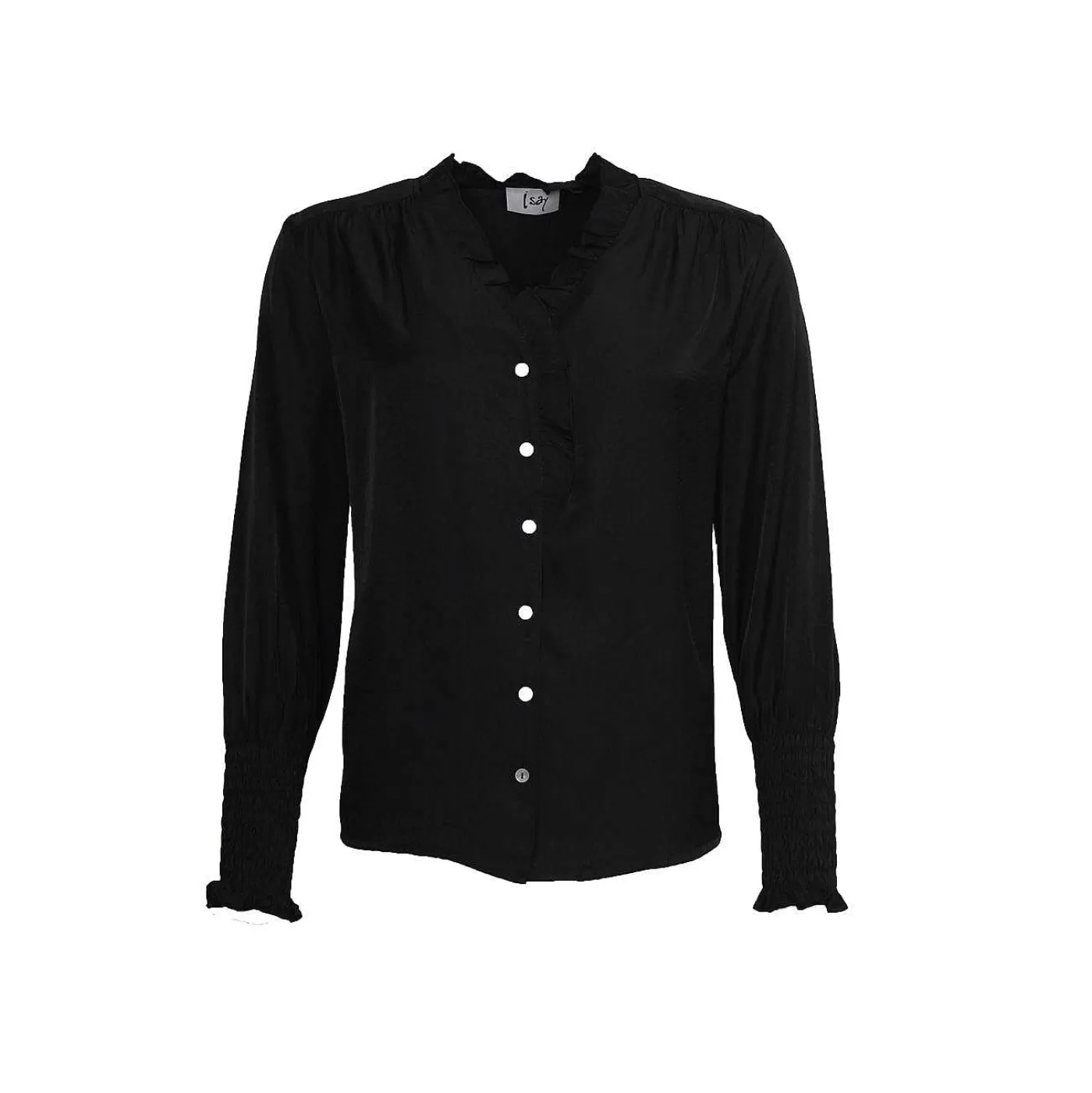 Cheap Konnie Blus - Svart Kvinnor Blusar Och Skjortor