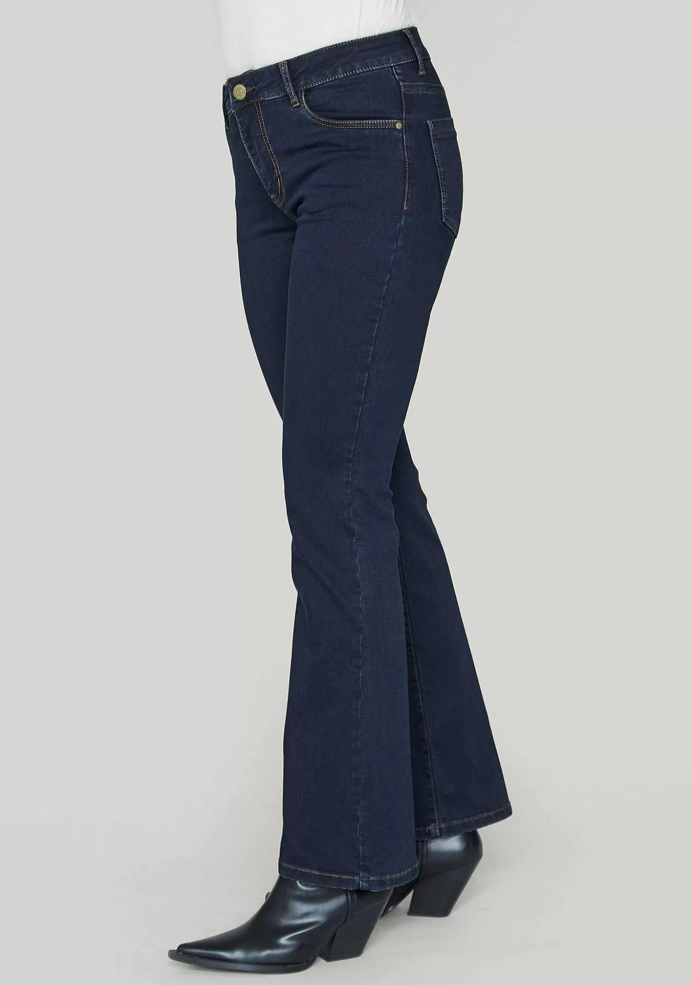 Discount Lido Flare Jeans - Extra Langd Otvattad Kvinnor Jeans