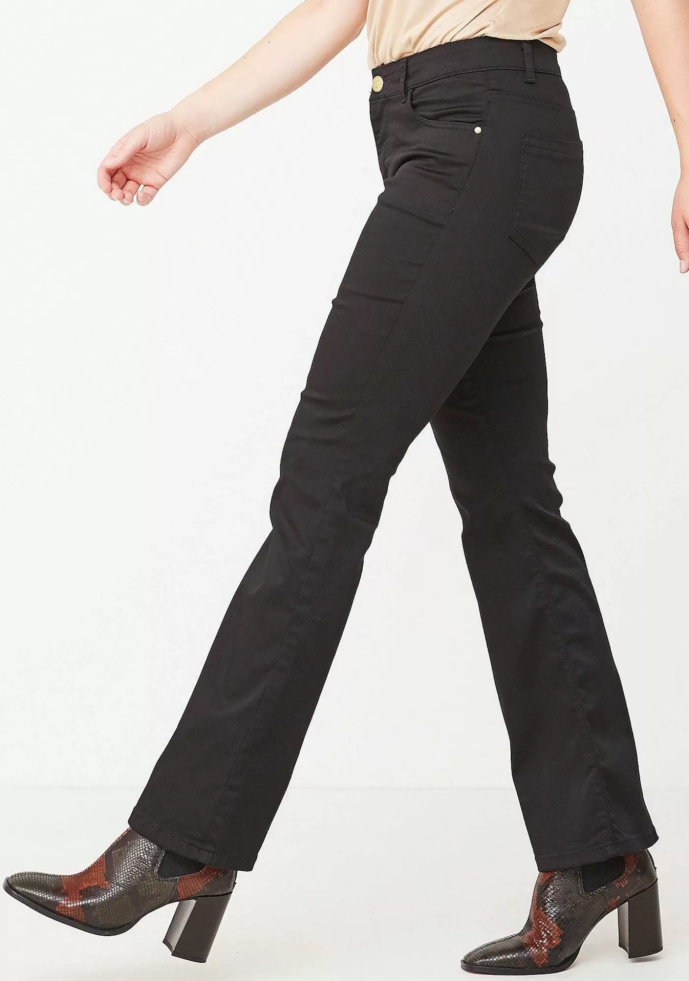 Best Lido Flare Jeans - Svart Kvinnor Jeans
