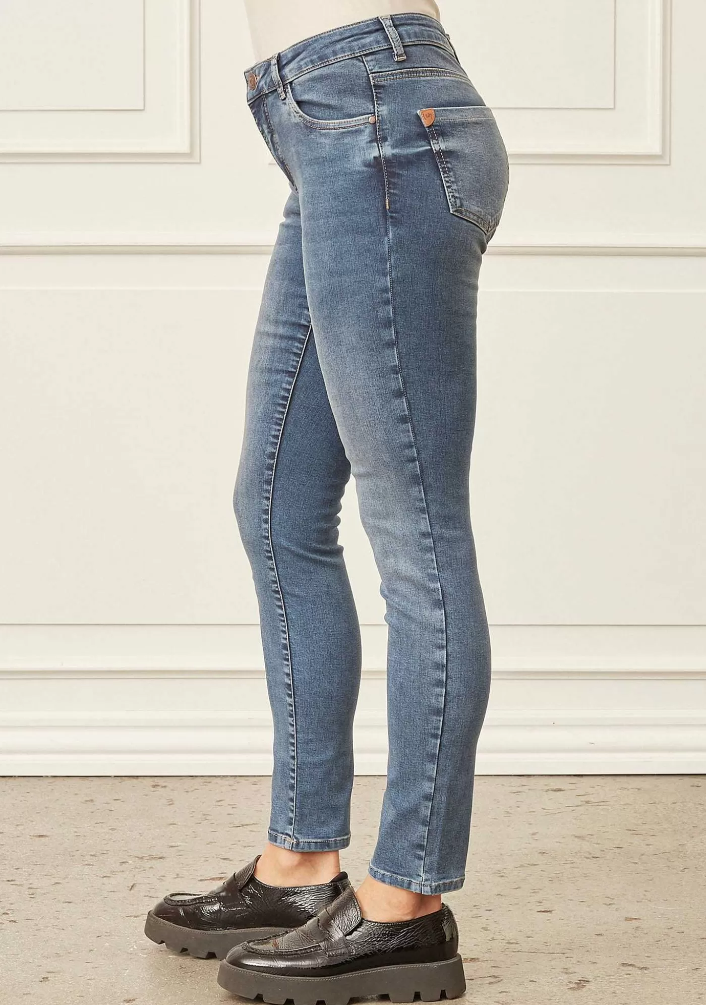Shop Lido Jeans - Ljusbla Denim Kvinnor Jeans