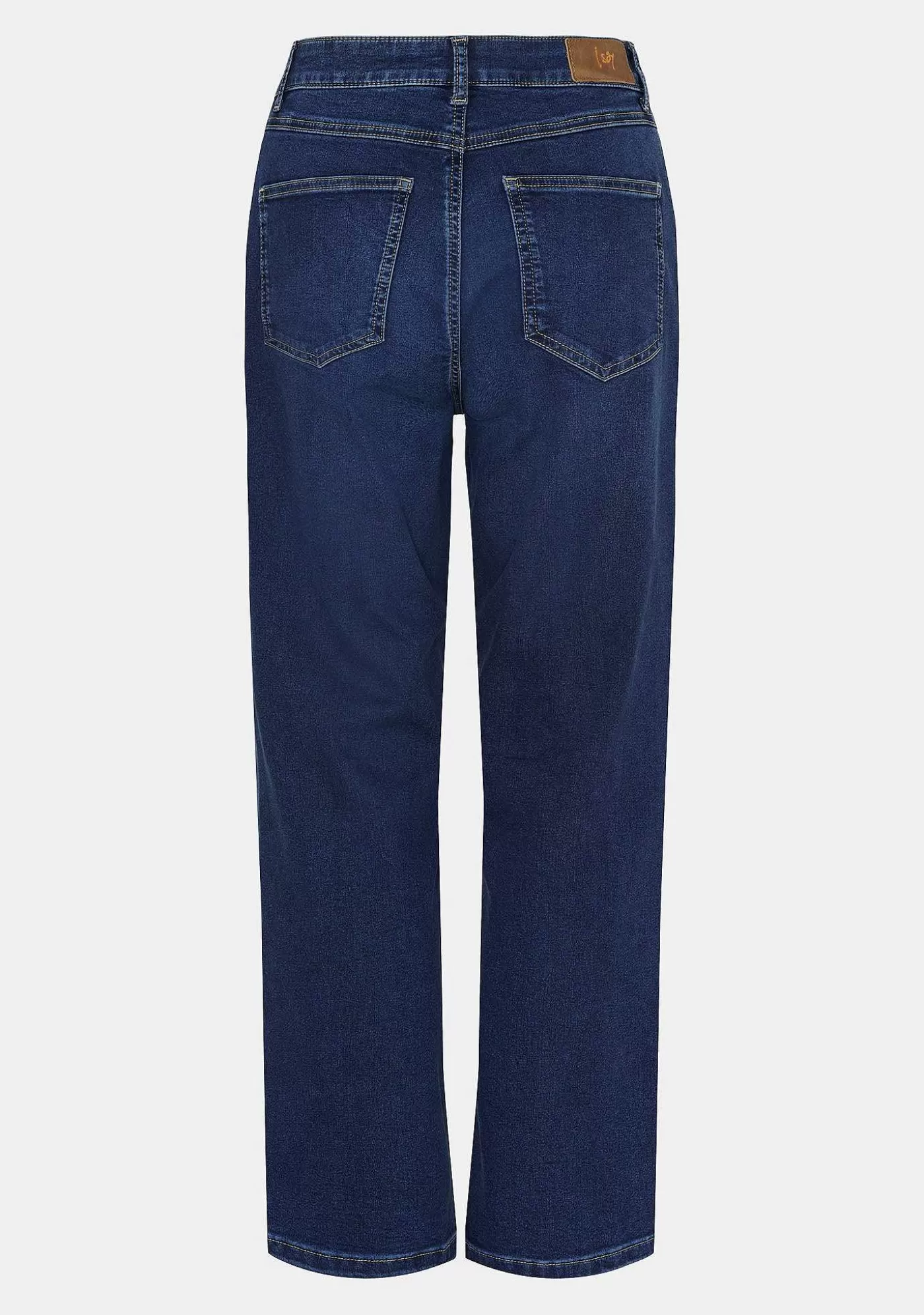 Best Lido Straight Jeans - Basic Denim Wash Kvinnor Jeans