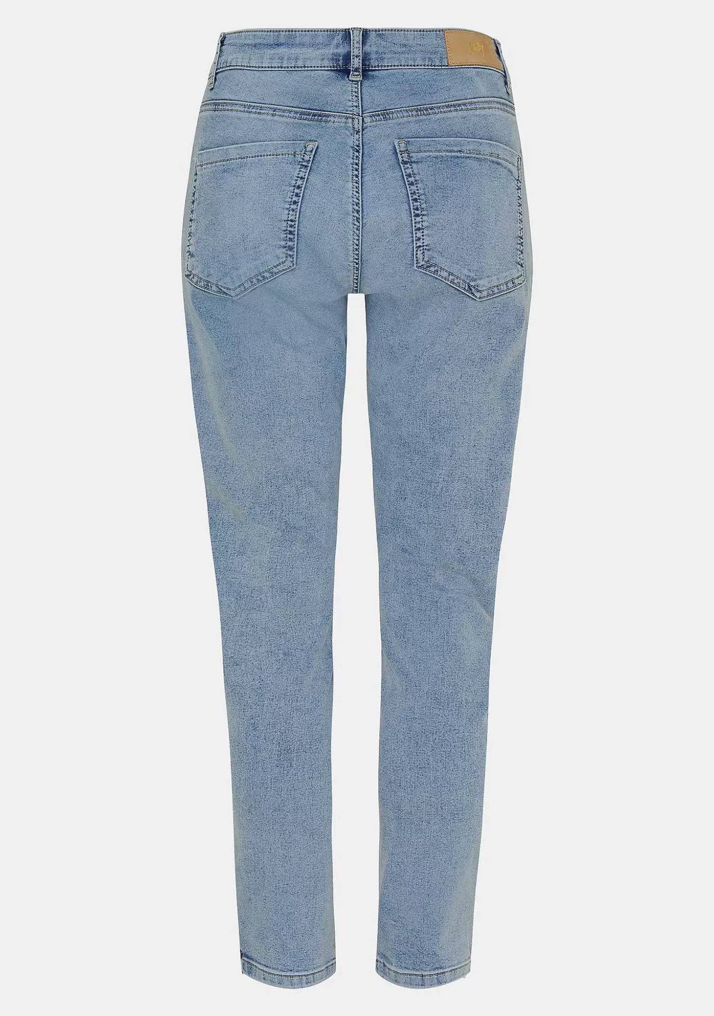 Shop Lido Zip Jeans - Latt Denim Kvinnor Jeans