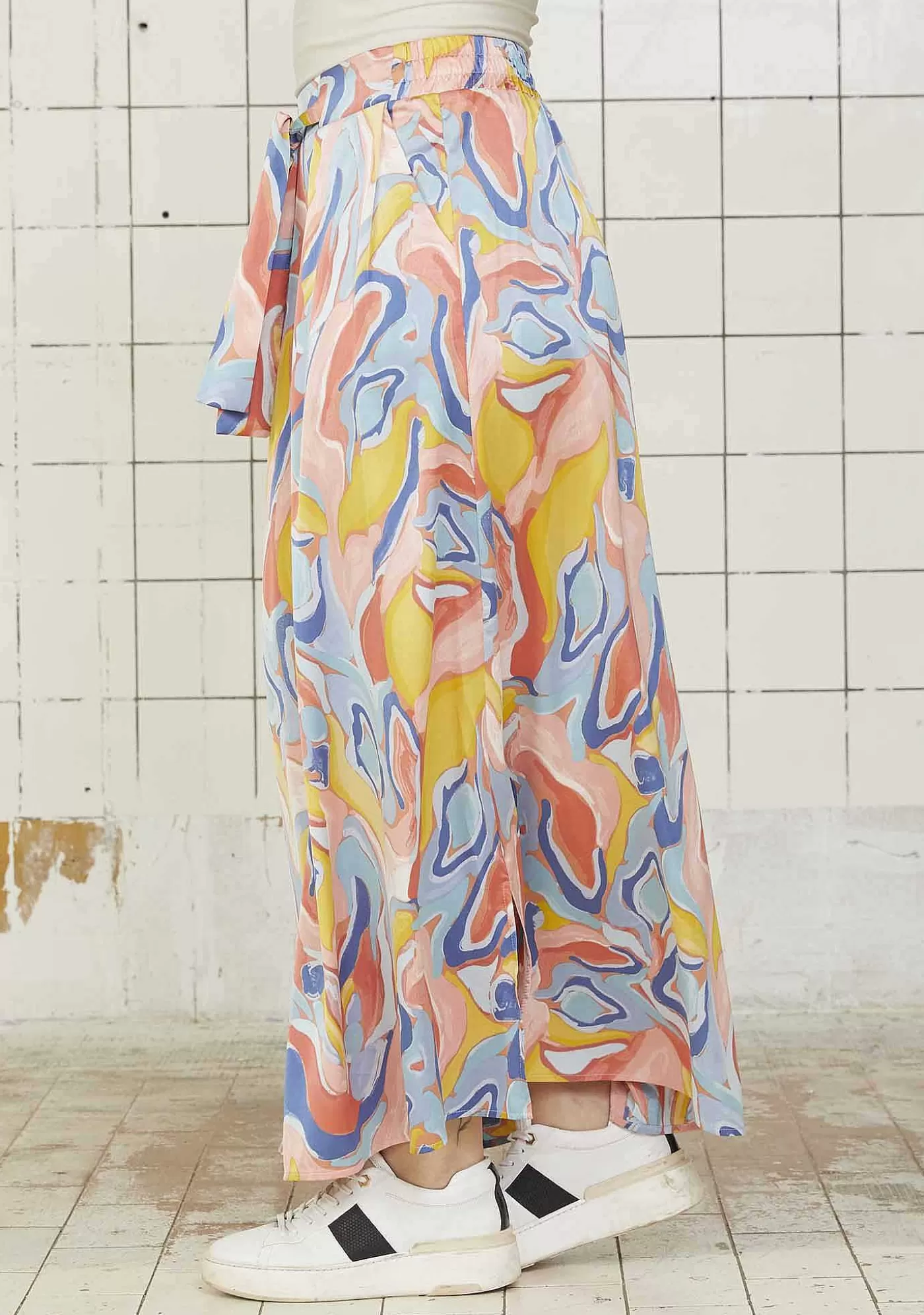 Store Liva Printed Skirt - Summer Fluid Kvinnor Kjolar Och Shorts