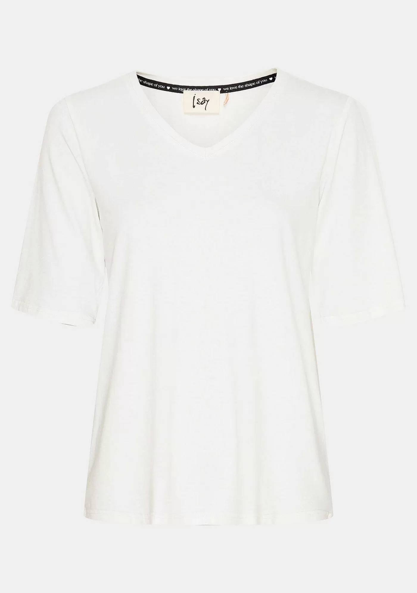 Outlet Louis S/S T-Shirt - Broken White Kvinnor Louis