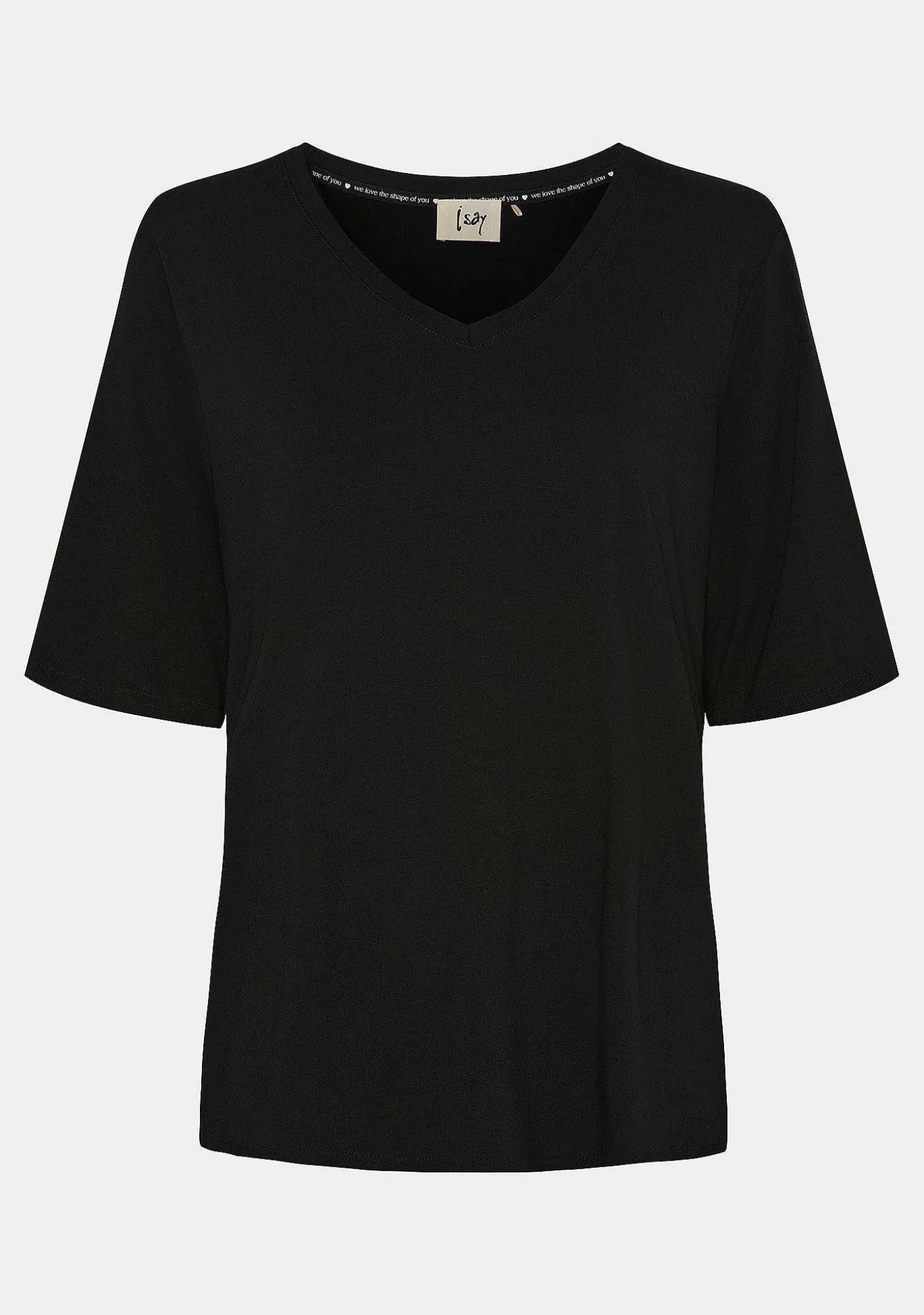 Sale Louis S/S T-Shirt - Svart Kvinnor Louis