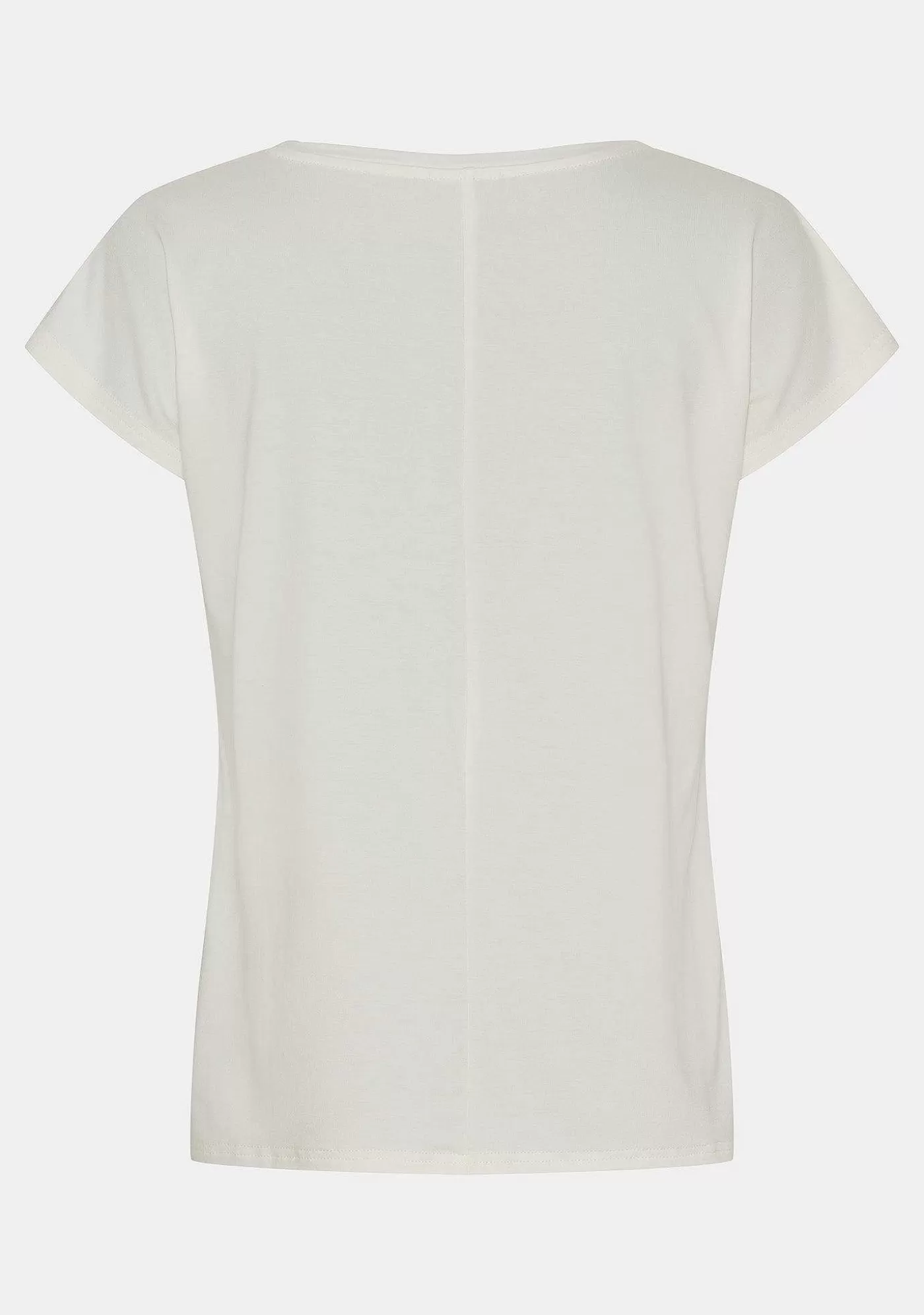 Shop Louis V-Ringad T-Shirt - Broken White Kvinnor Louis