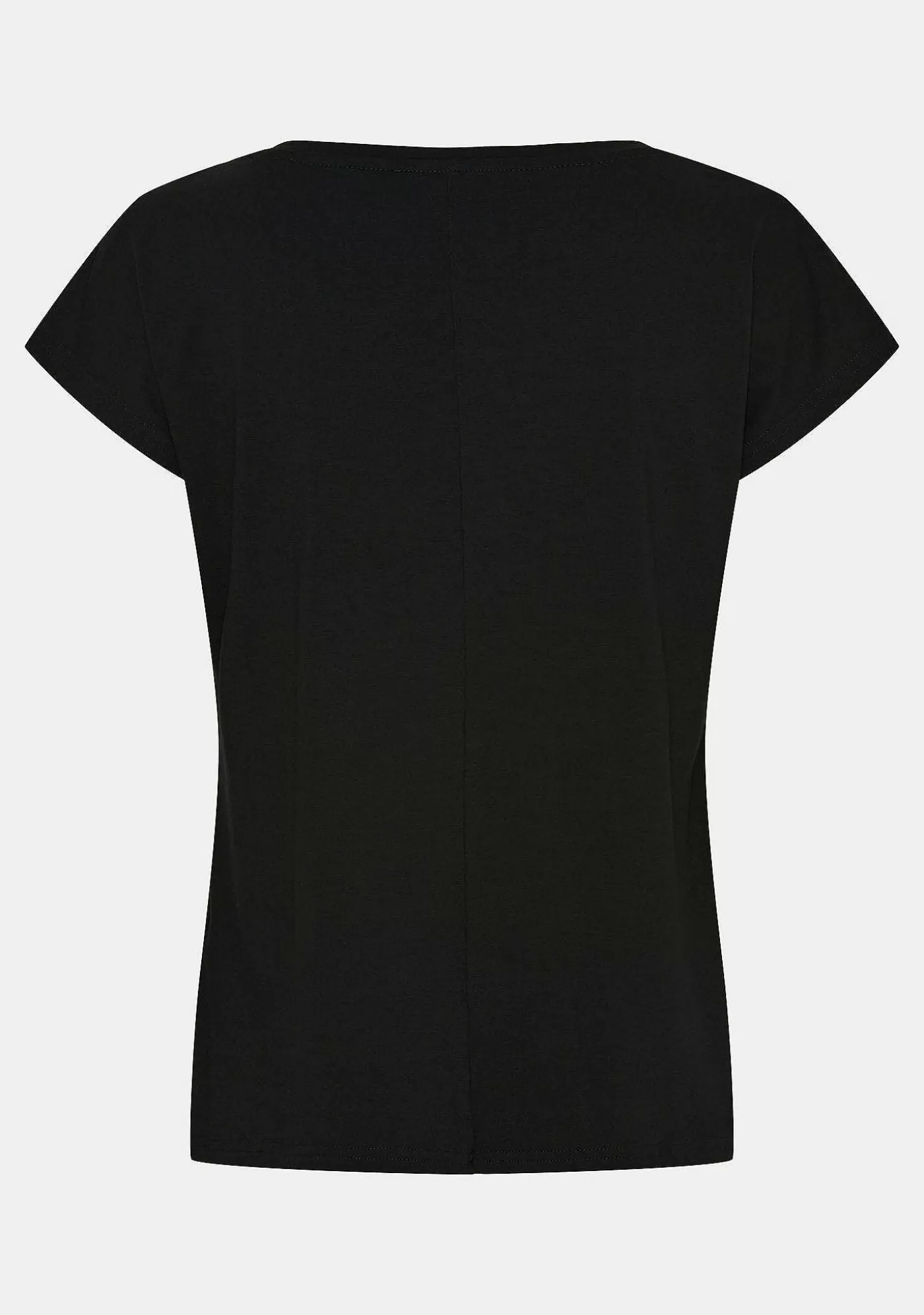 Discount Louis V-Ringad T-Shirt - Svart Kvinnor Louis