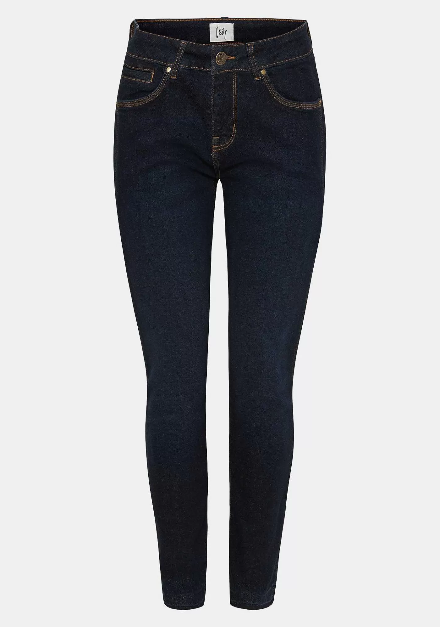 Cheap Lucca 9/10 Jeans - Mork Denim Otvattad Kvinnor Jeans