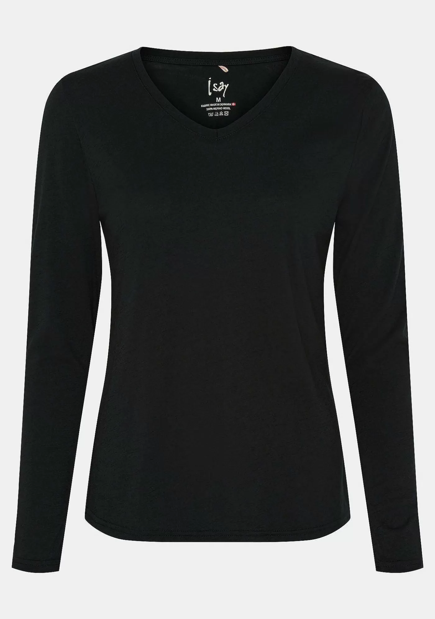 Outlet Nelly L/S T-Shirt - Svart Kvinnor T-Shirtor Och Topp