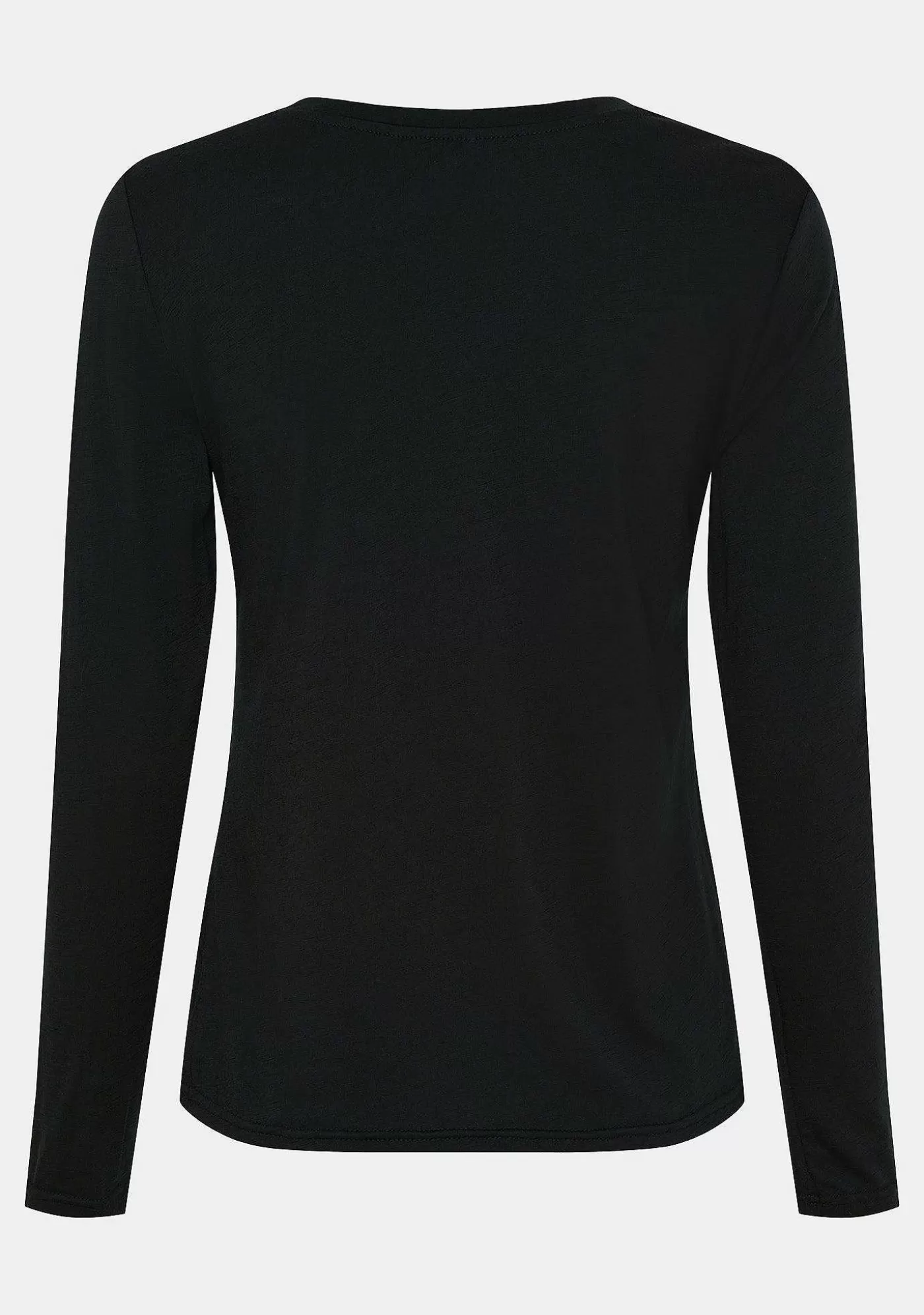 Outlet Nelly L/S T-Shirt - Svart Kvinnor T-Shirtor Och Topp
