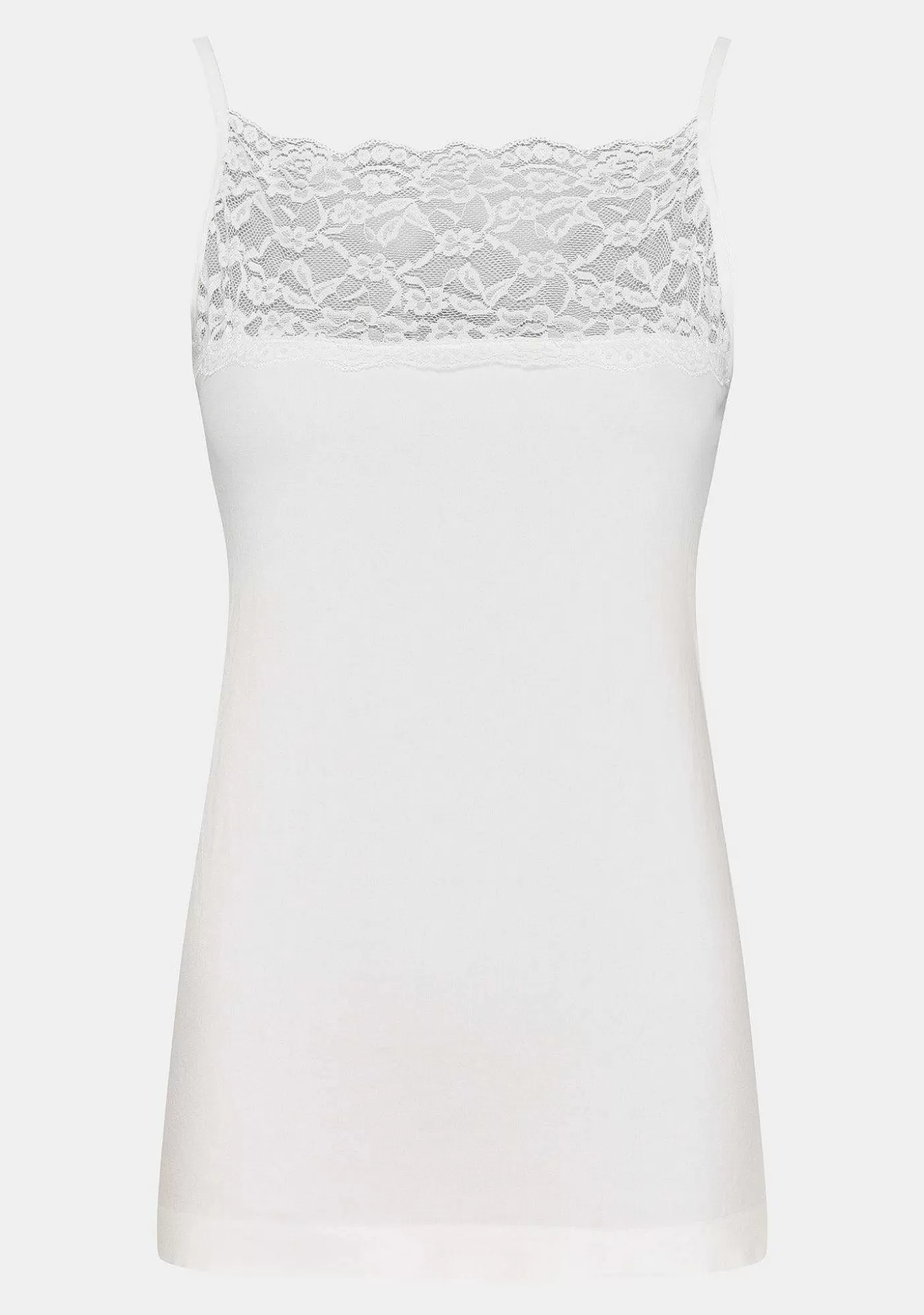 Cheap Nilla Wide Lace Top - Broken White Kvinnor Nilla