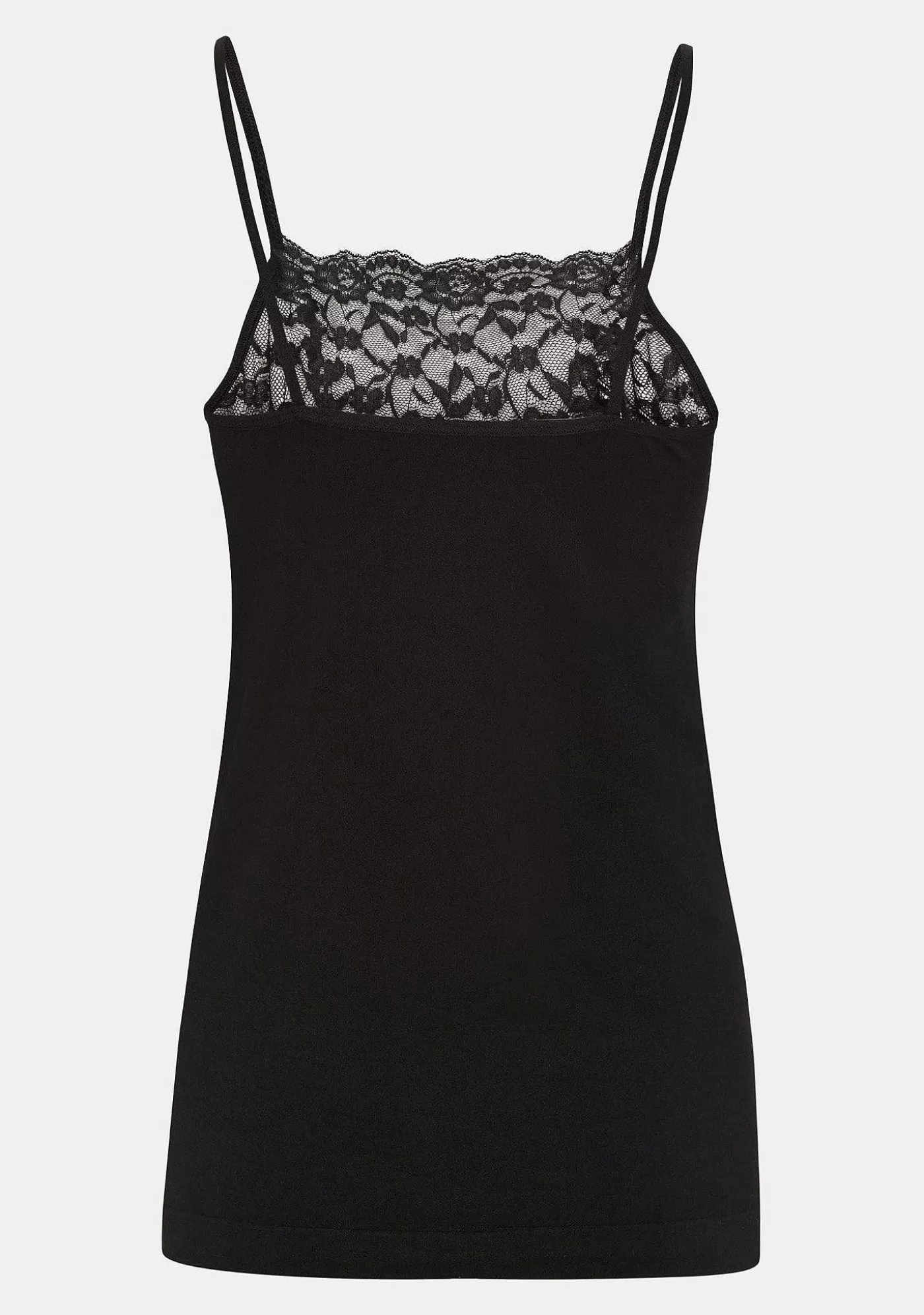 Clearance Nilla Wide Spets Topp - Svart Kvinnor Nilla