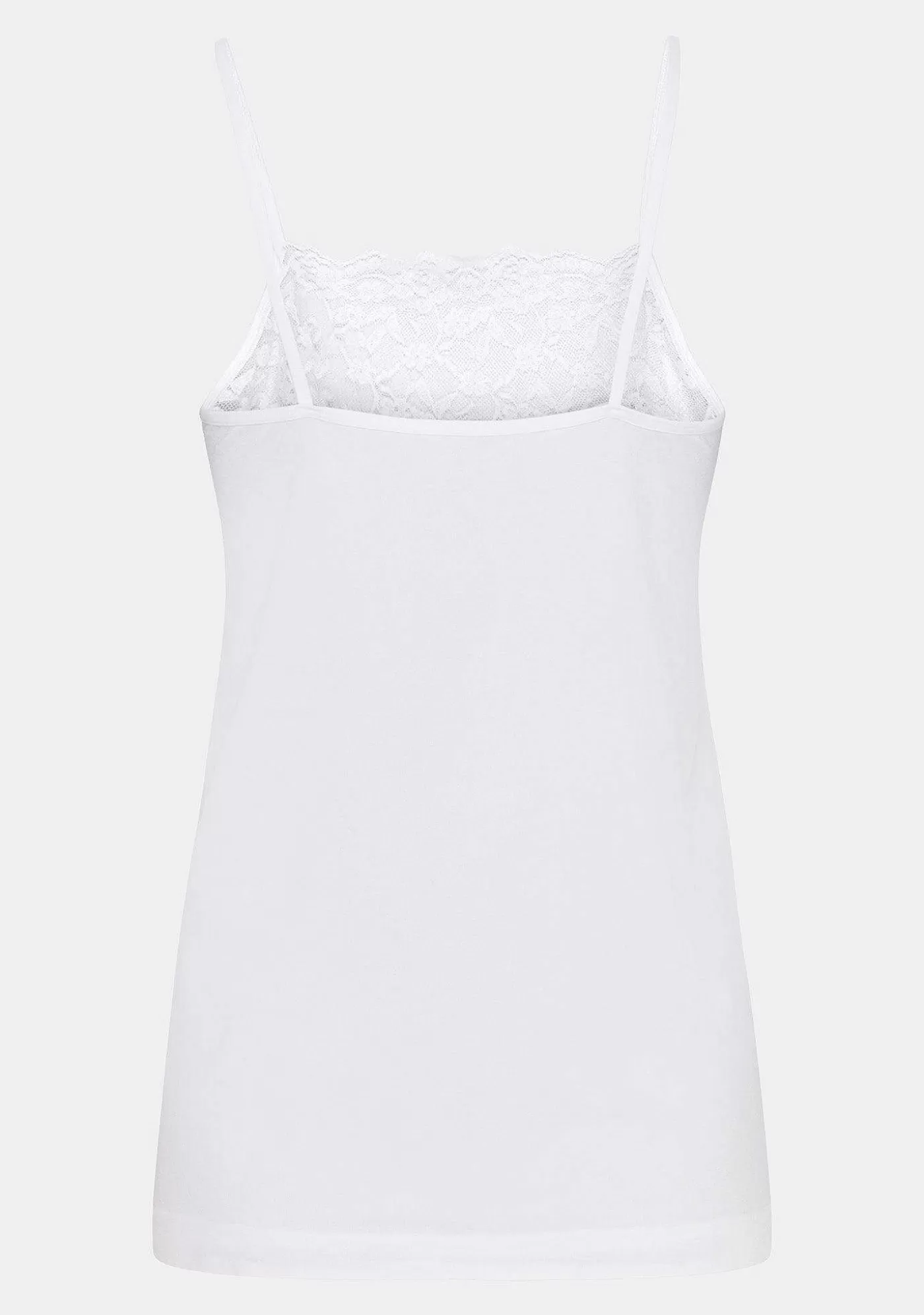 Cheap Nilla Wide Spets Topp - Vit Kvinnor Nilla