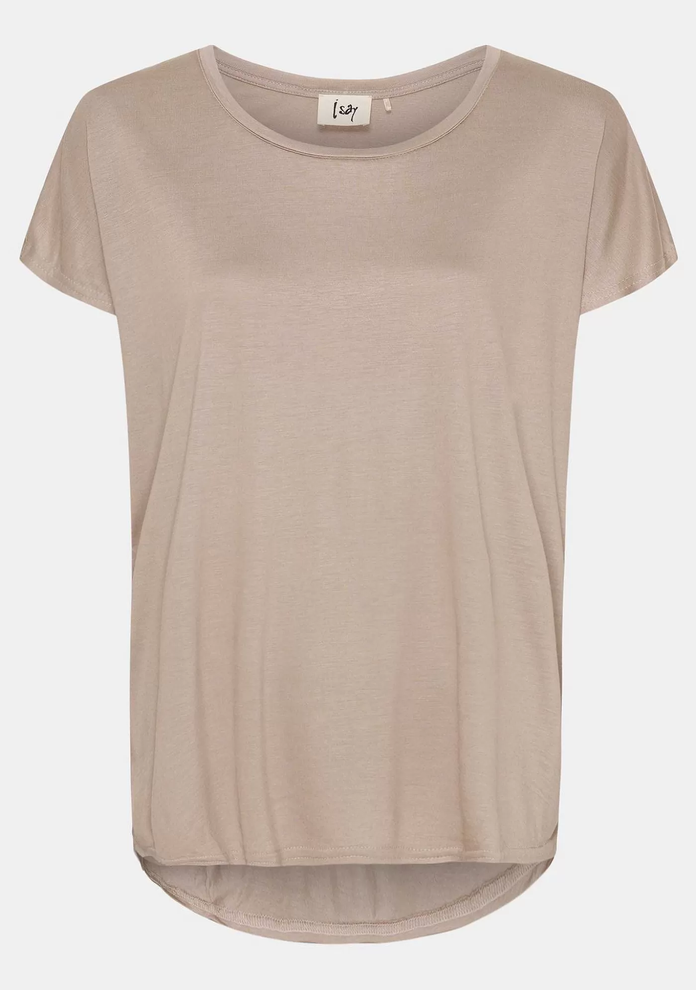Cheap Nugga Viscose T-Shirt - Mork Sand Kvinnor Nugga