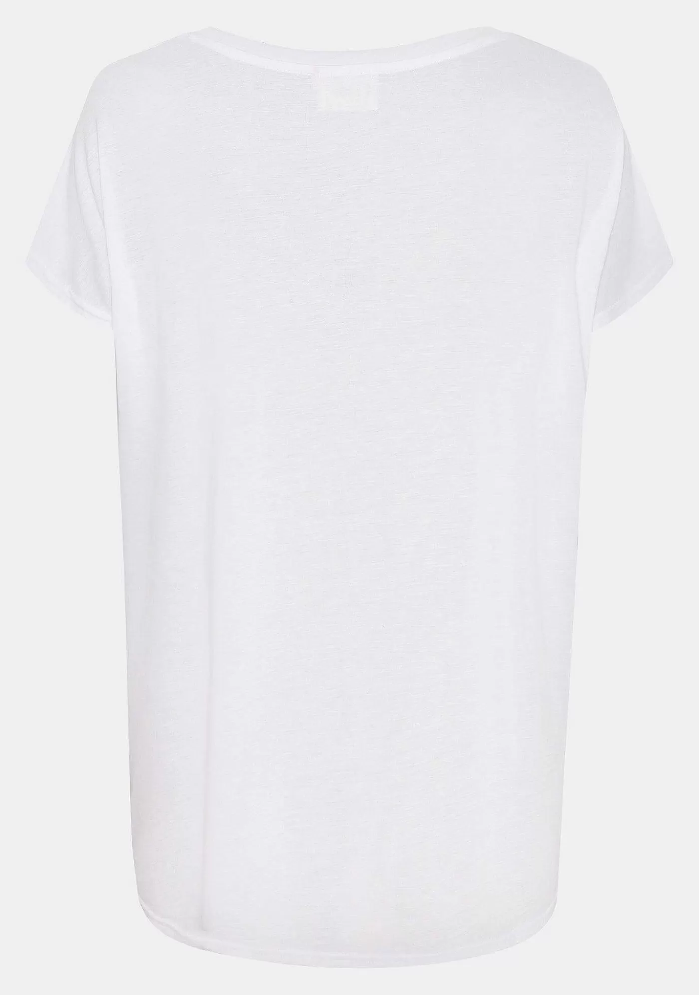 Discount Nugga Viscose T-Shirt - Vit Kvinnor Nugga