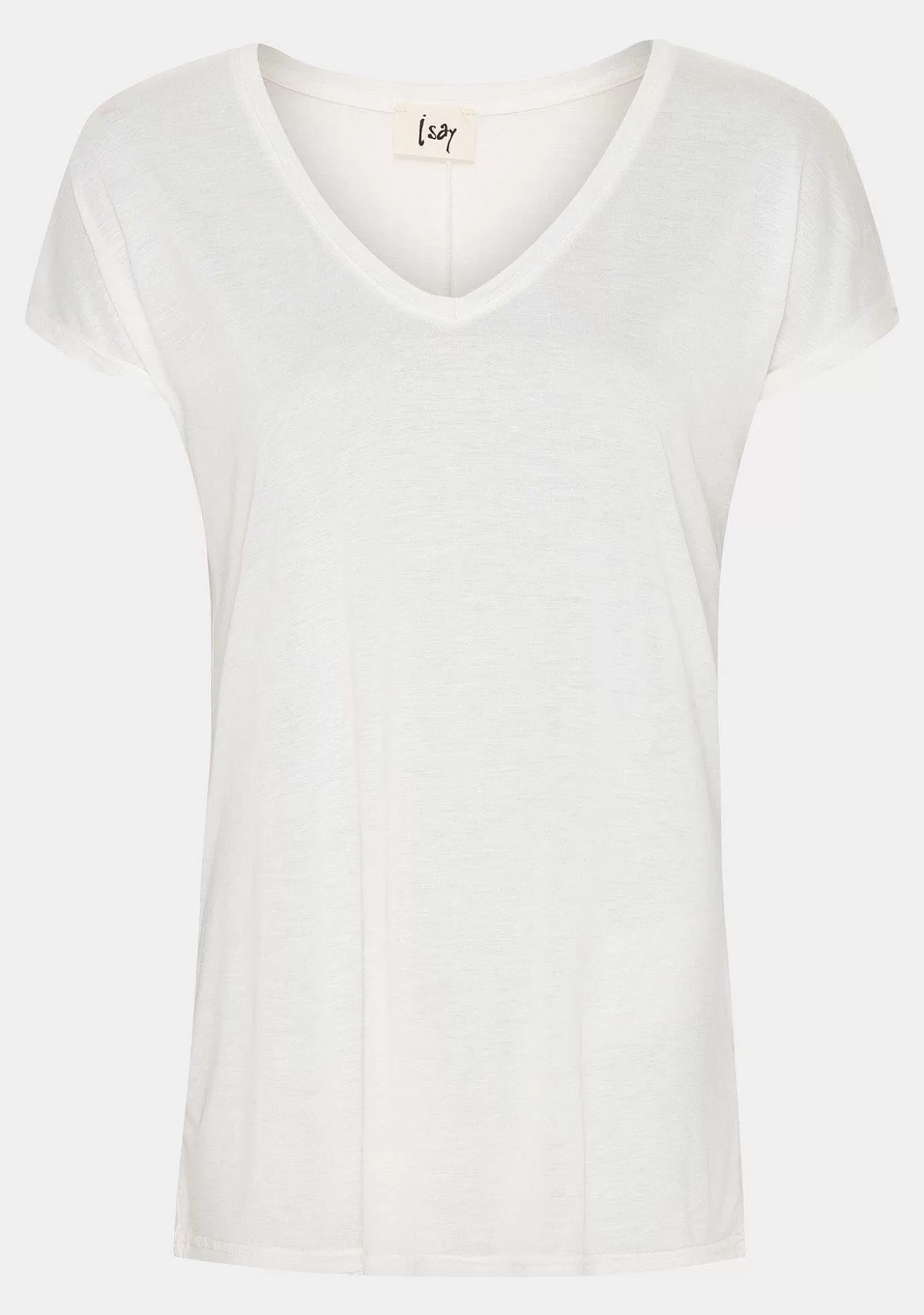Shop Nugga V-Neck T-Shirt - Broken White Kvinnor Nugga