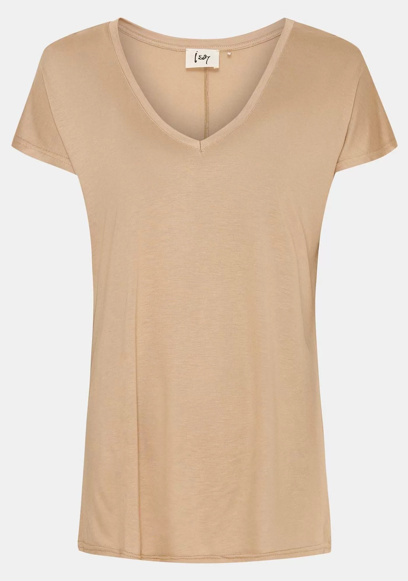 Outlet Nugga V-Ringad T-Shirt - Gyllene Kvinnor Nugga