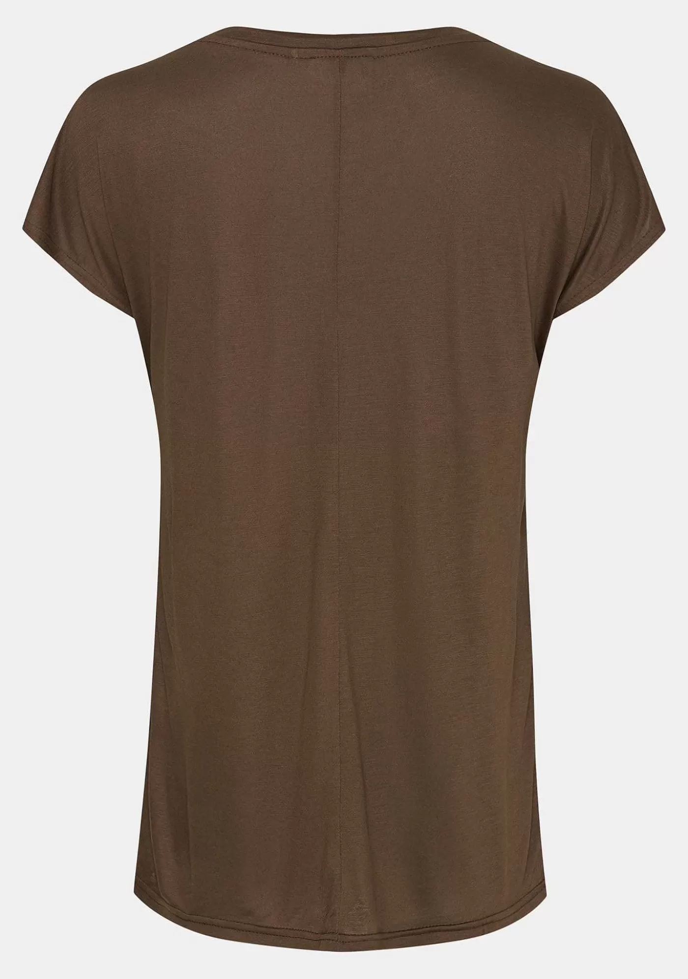Online Nugga V-Ringad T-Shirt - Mullvad Kvinnor Nugga