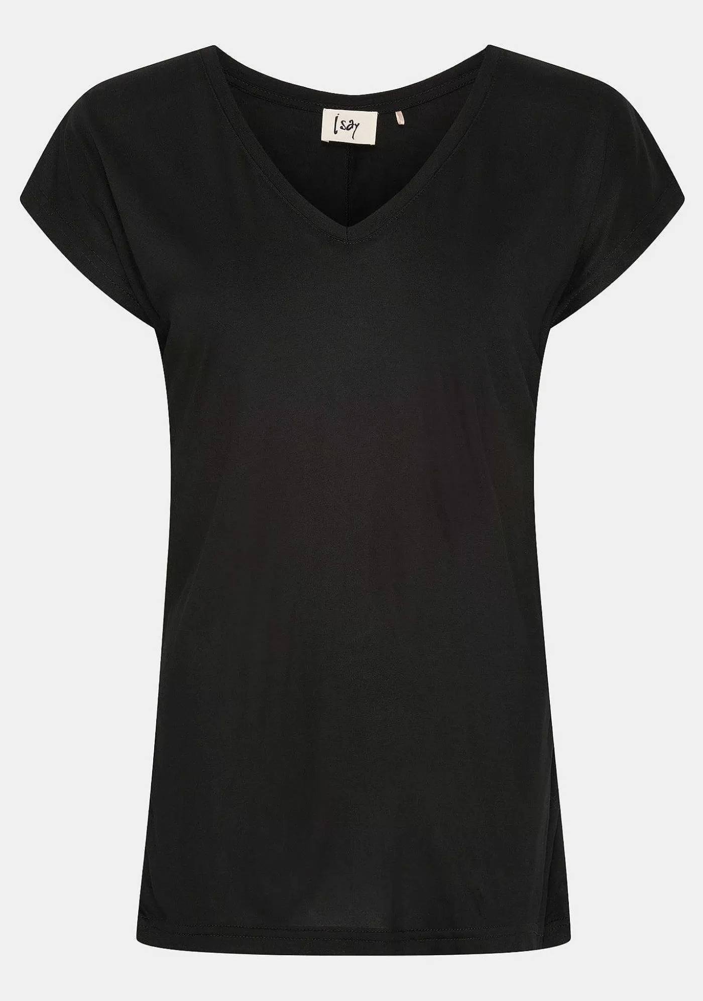 Flash Sale Nugga V-Ringad T-Shirt - Svart Kvinnor Nugga