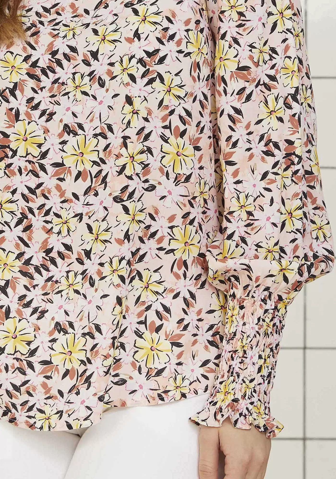 Cheap Oda Blus - Flower Dream Kvinnor Blusar Och Skjortor