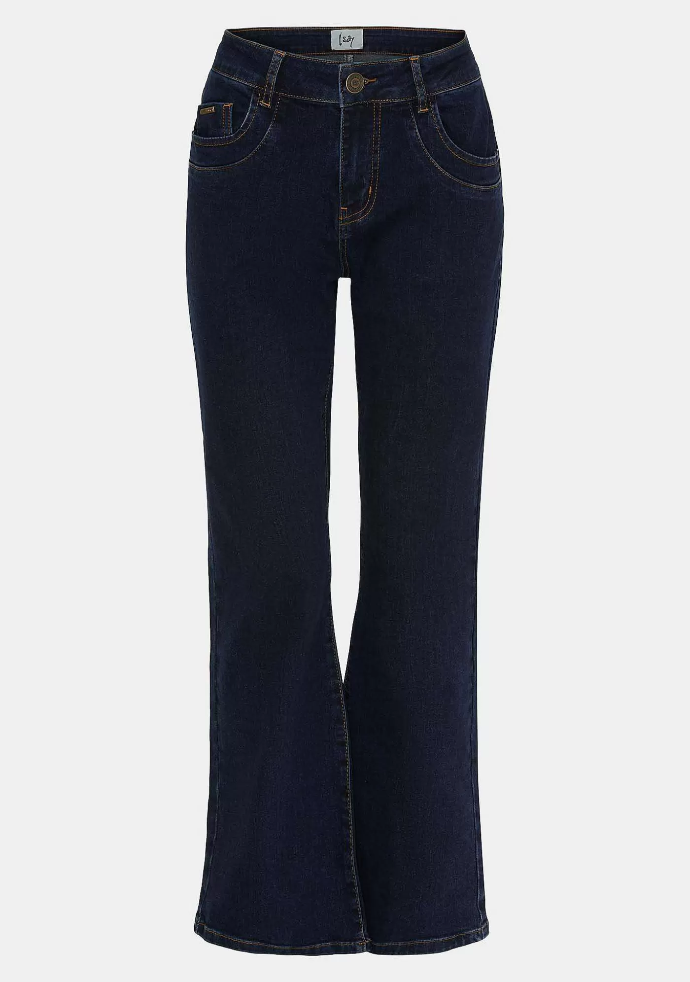 Cheap Parma Flare Jeans - Bla Denim Kvinnor Jeans