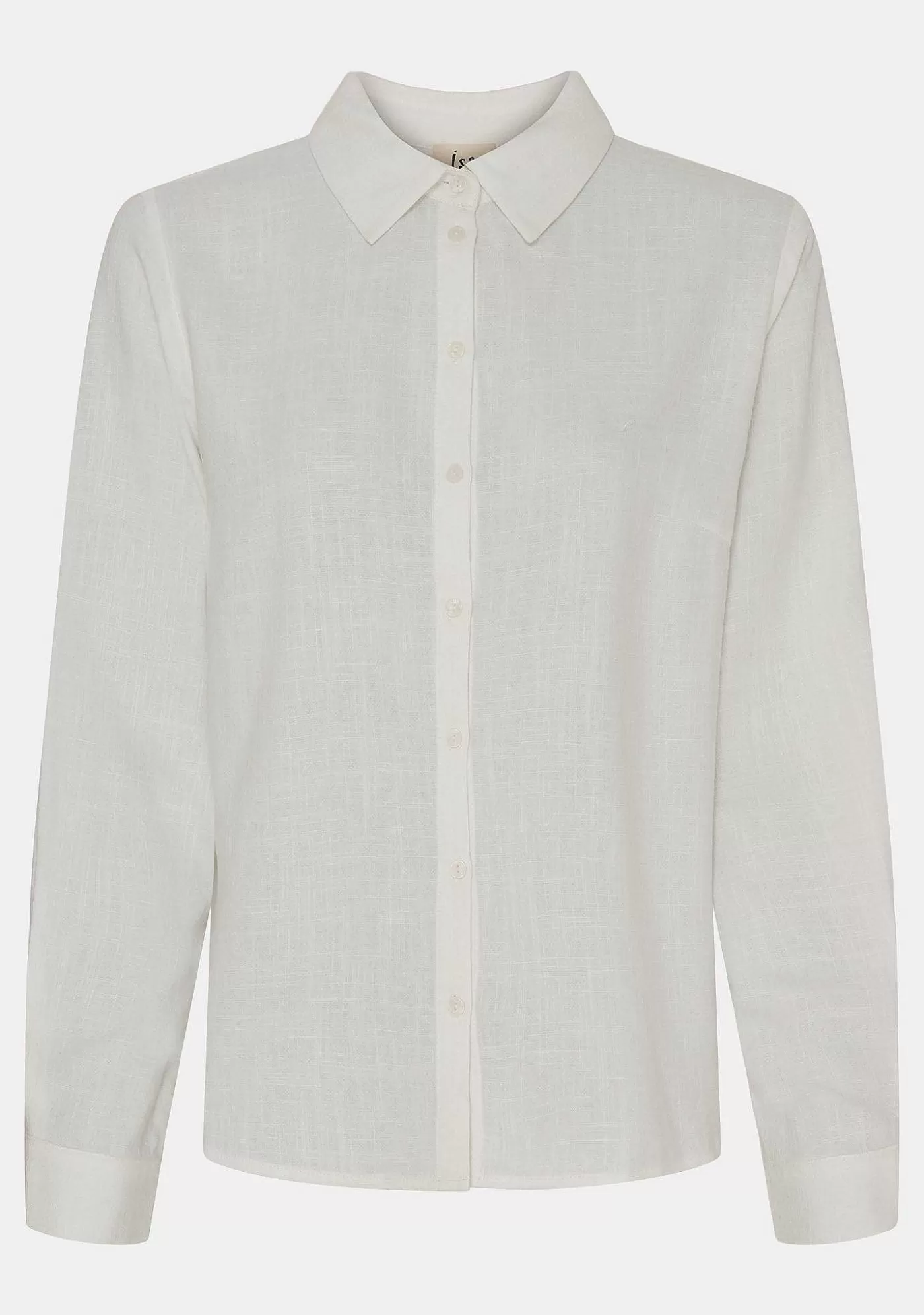 Store Pearl Basic Skjorta - Broken White Kvinnor Blusar Och Skjortor