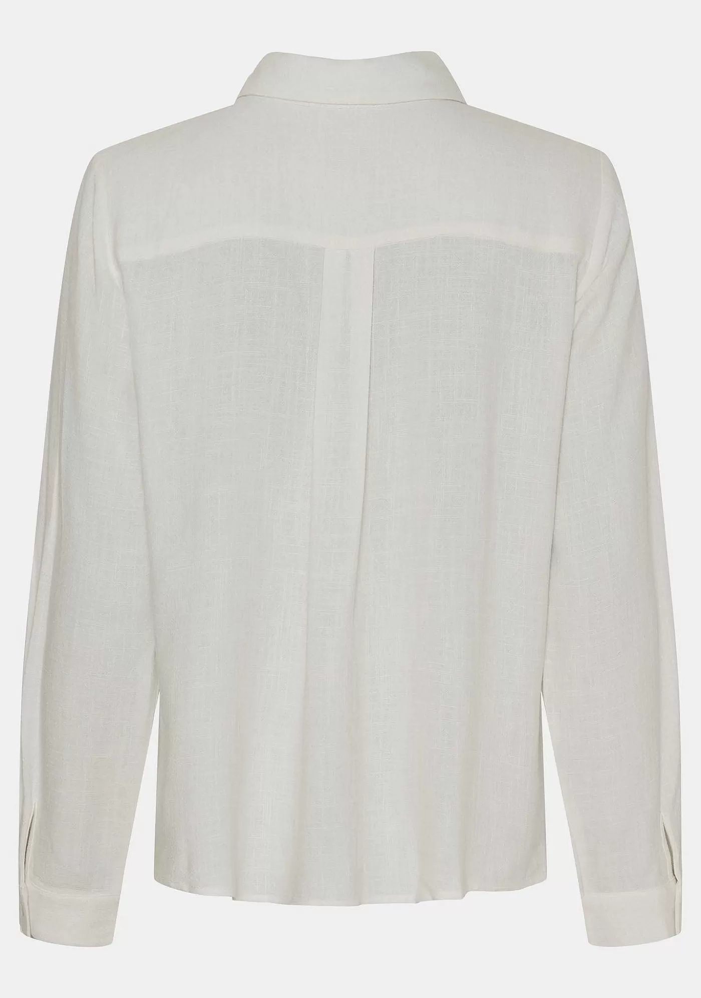 Store Pearl Basic Skjorta - Broken White Kvinnor Blusar Och Skjortor
